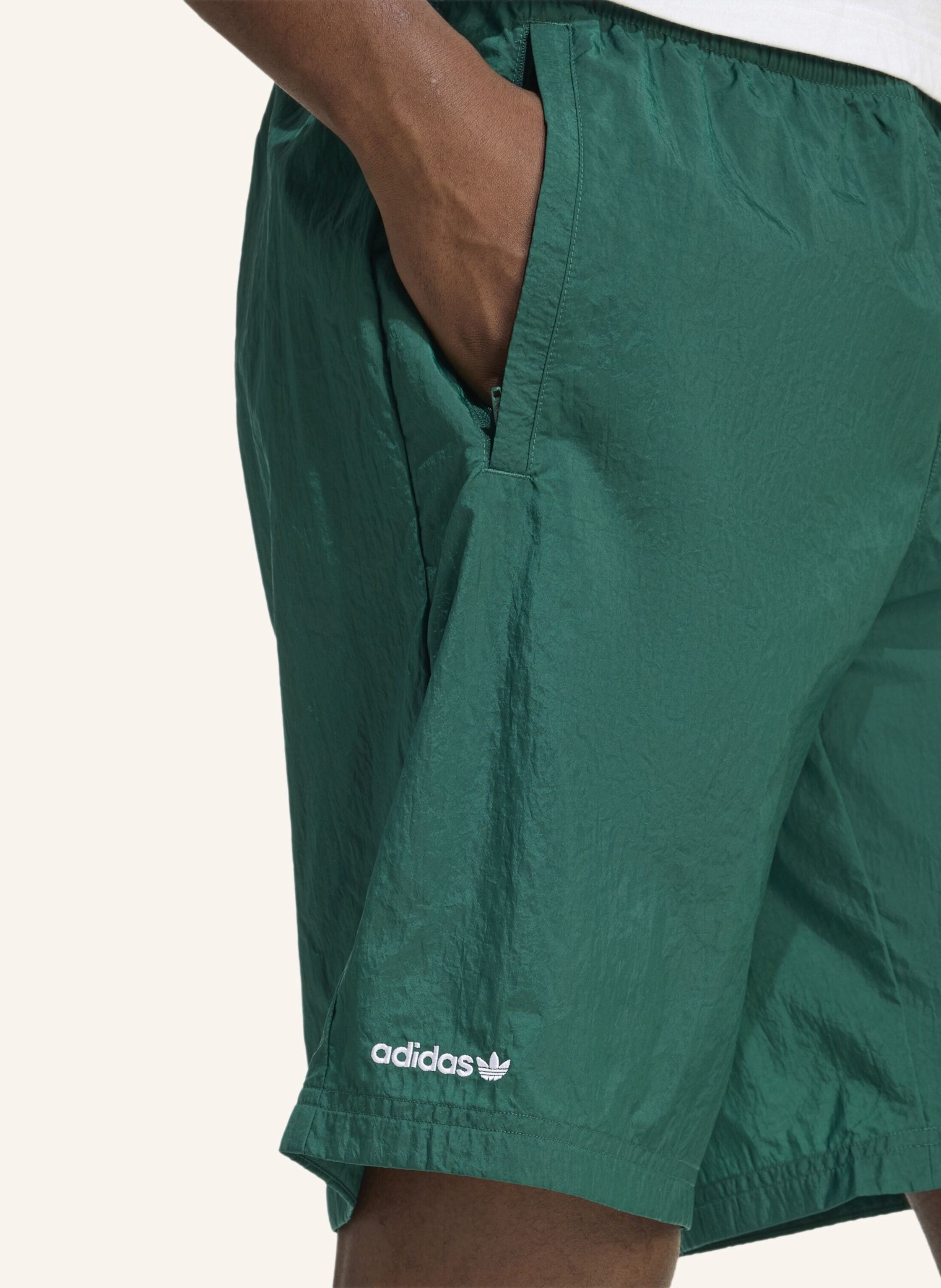 Thumbnail - Adidas Originals Adicolor Blocked Shorts gruen