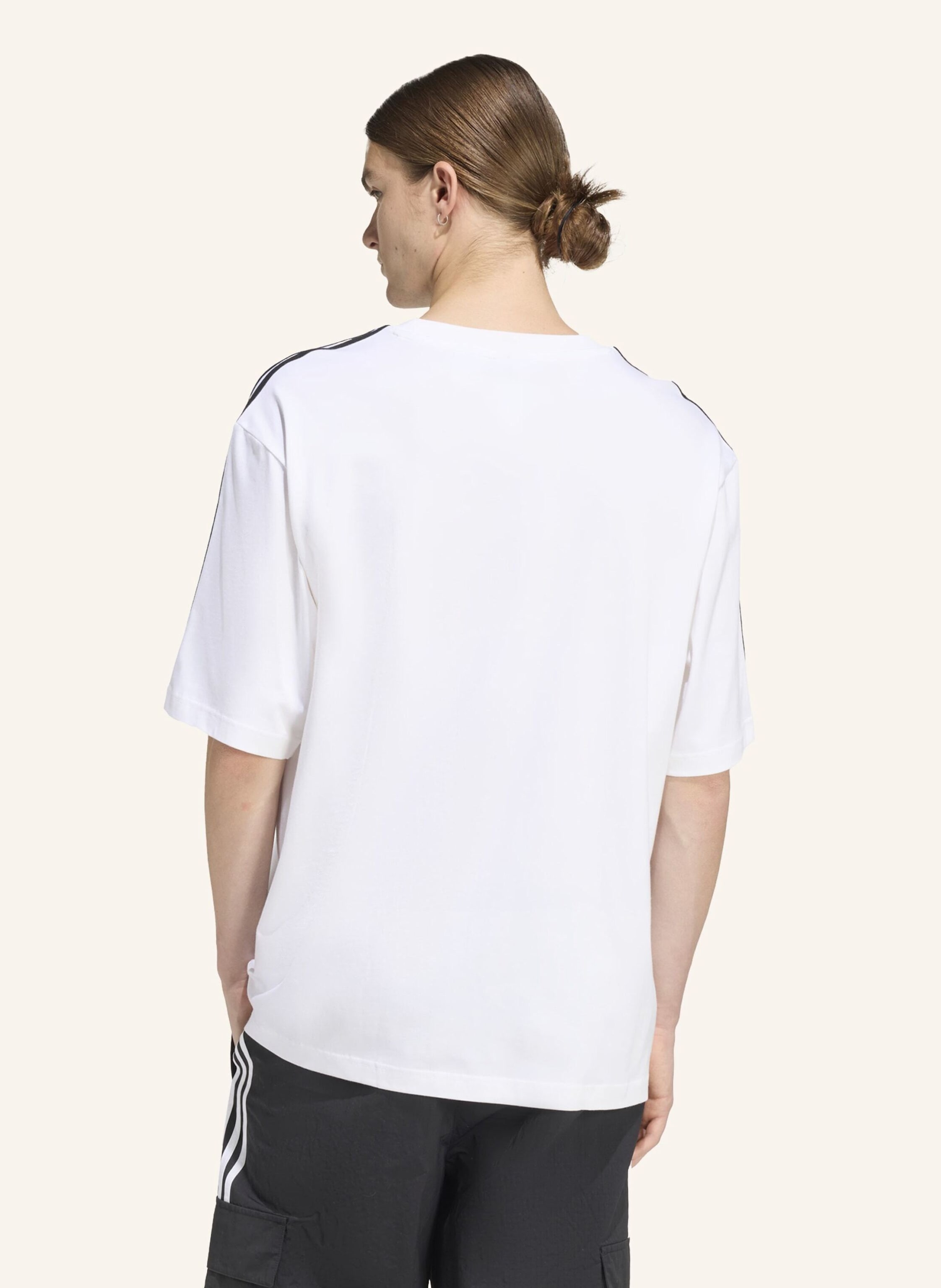 Thumbnail - Adidas Originals Oversized-Shirt 3-Streifen weiss