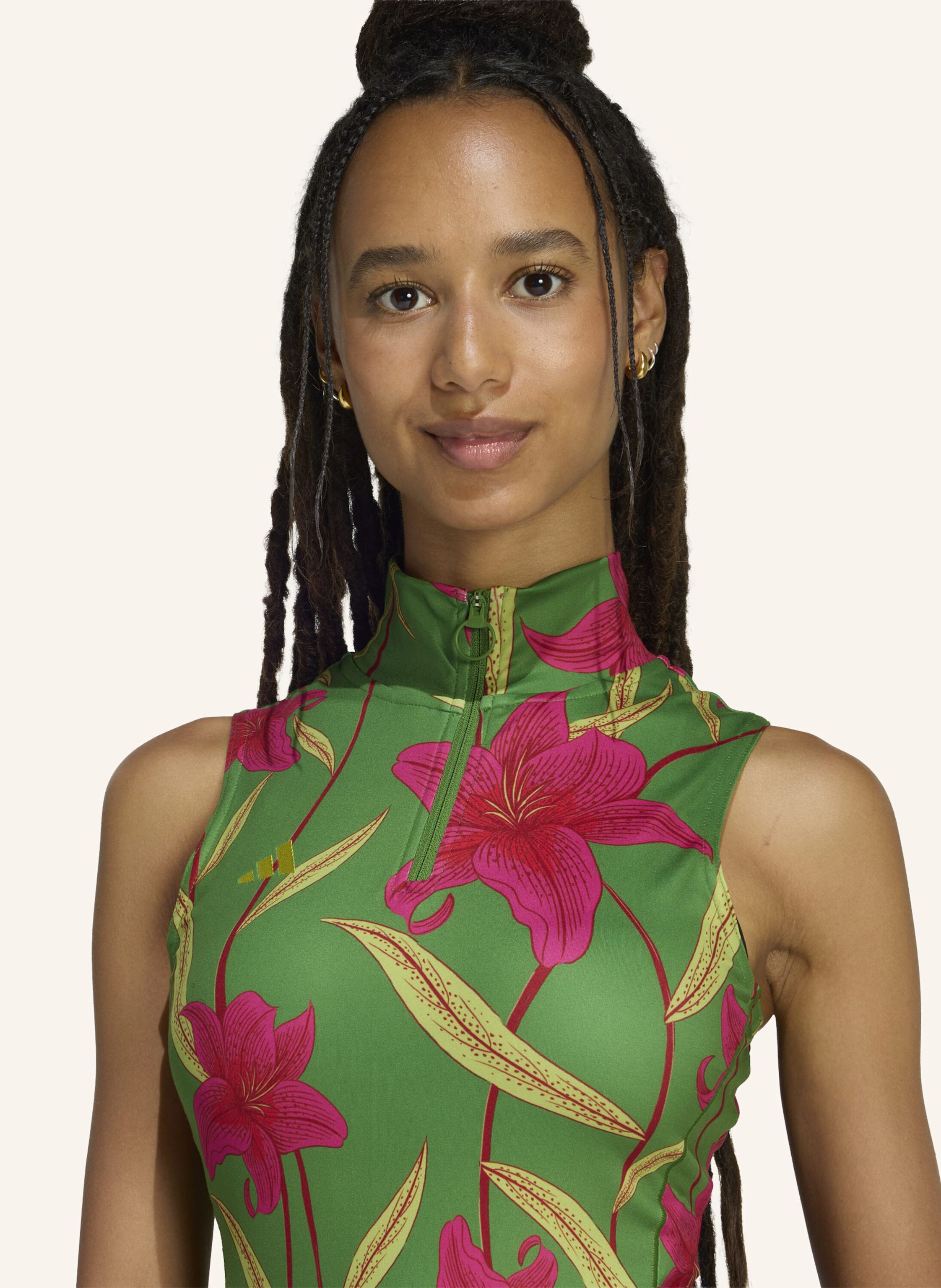 Thumbnail - Adidas Adidas X Farm Rio Bodysuit gruen