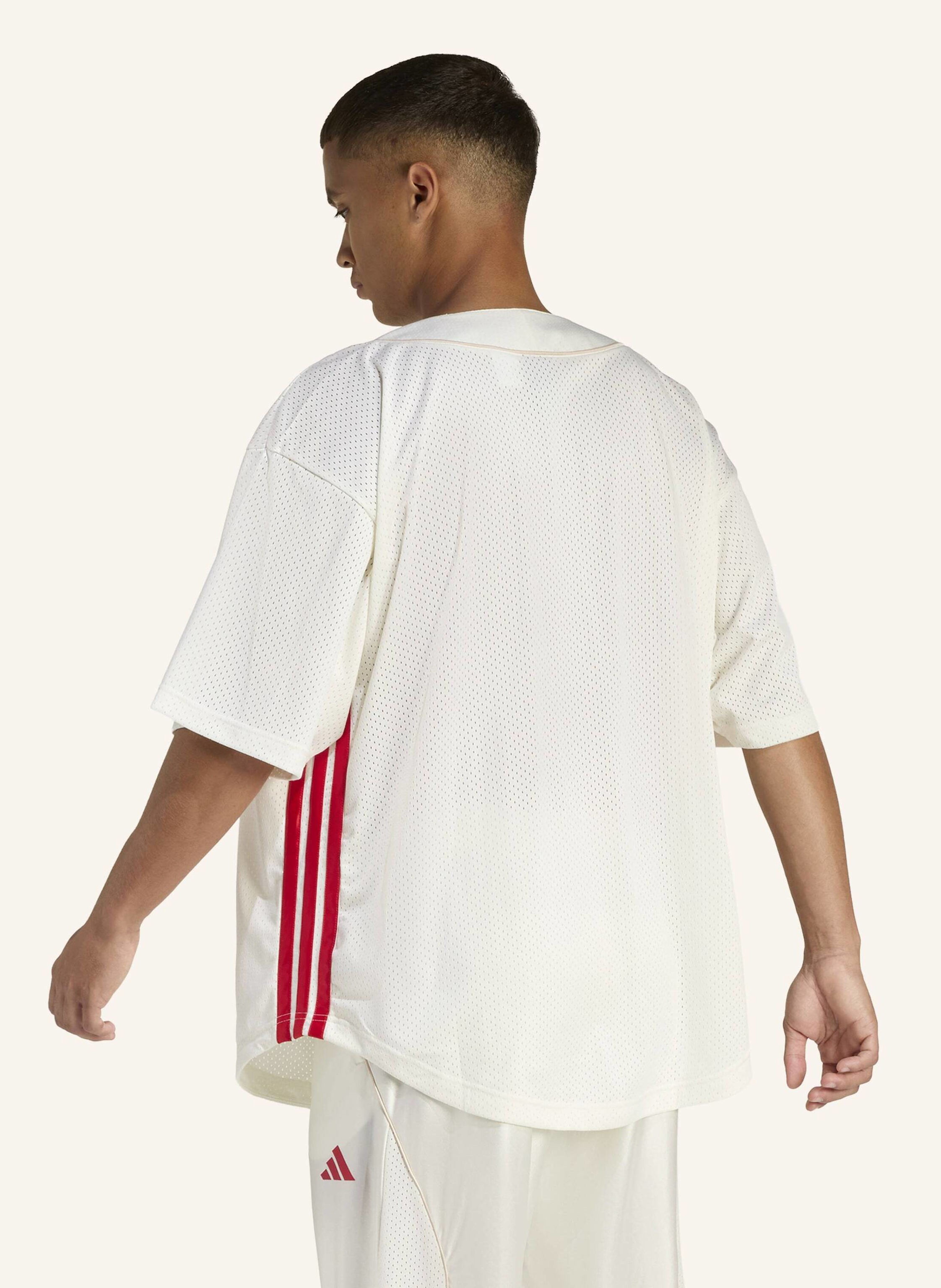 Thumbnail - Adidas Stadium Mesh Baseballshirt weiss