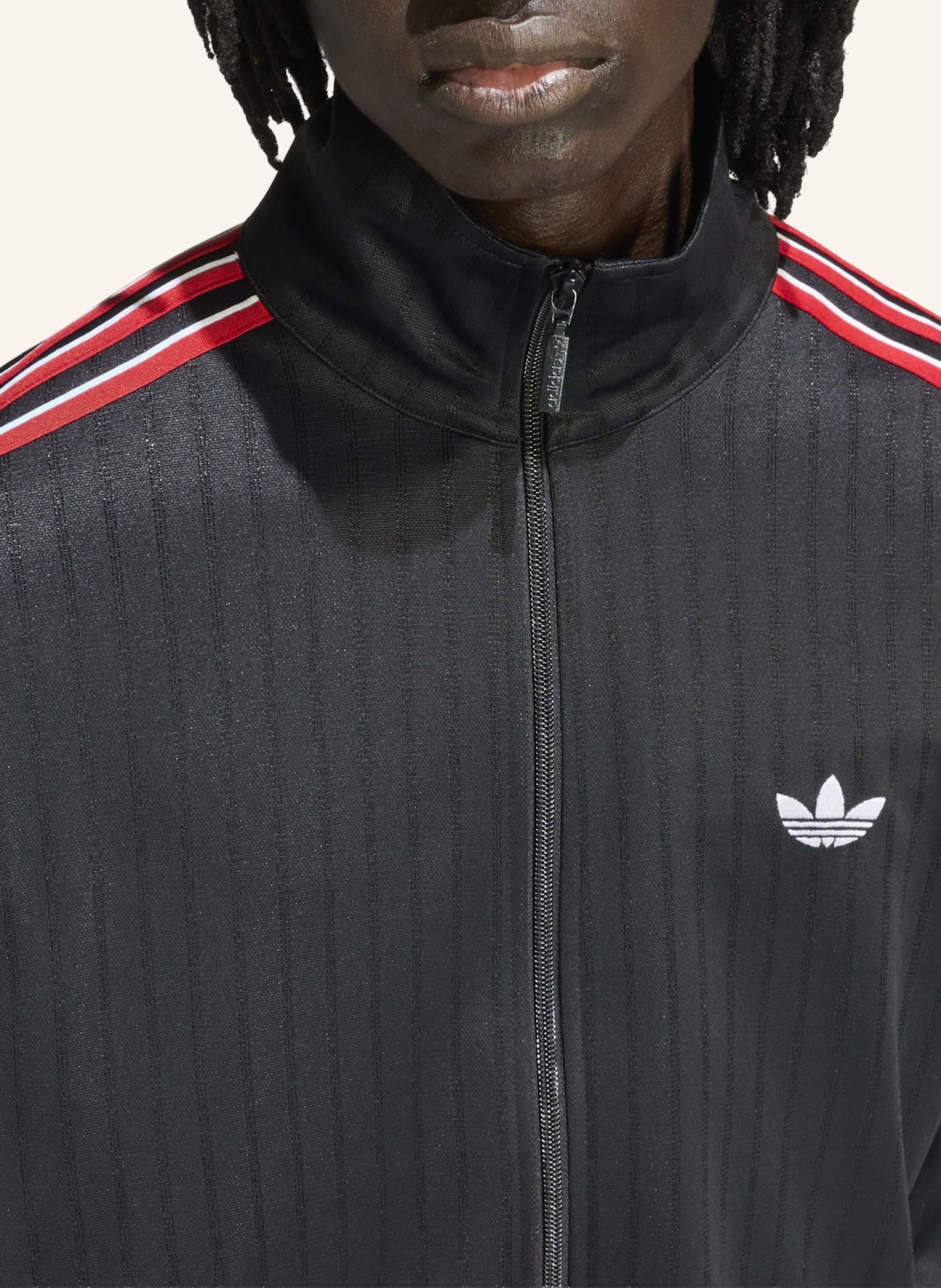 Thumbnail - Adidas Originals Firebird Loose Pinstripes Trainingsjacke schwarz