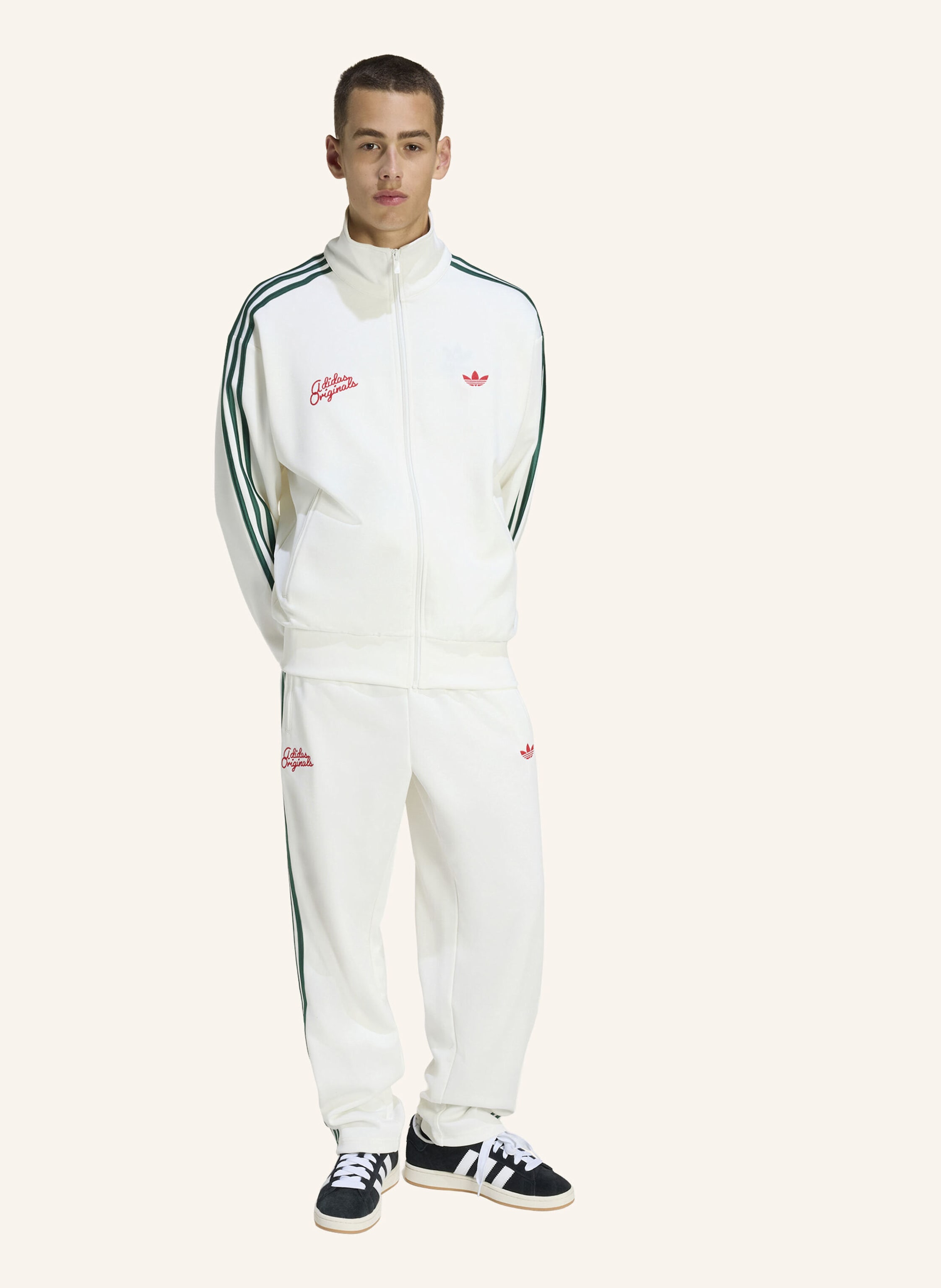 Thumbnail - Adidas Originals Firebird Track Top Roses weiss