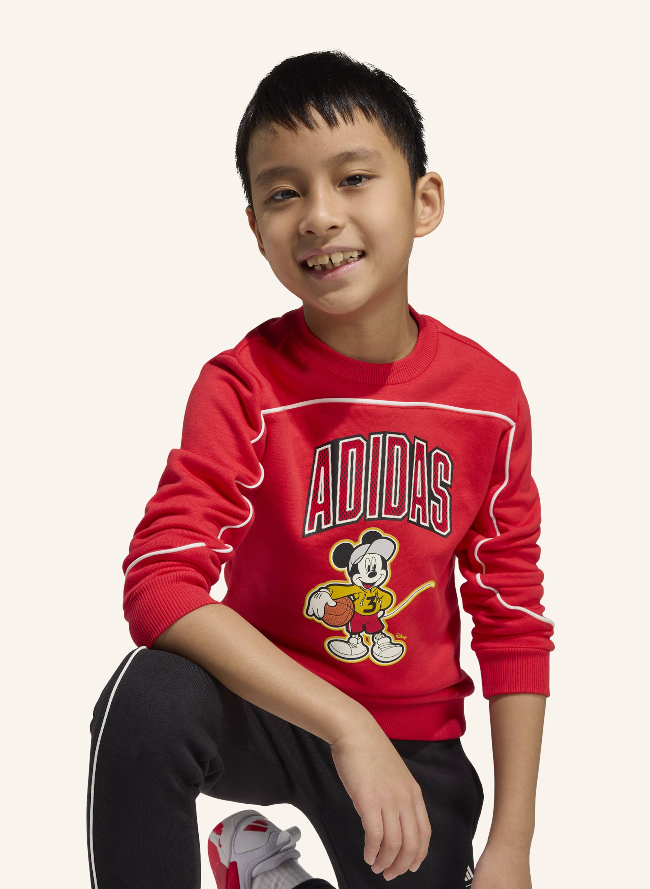 Thumbnail - Adidas Adidas Disney Micky Maus Jogginganzug rot