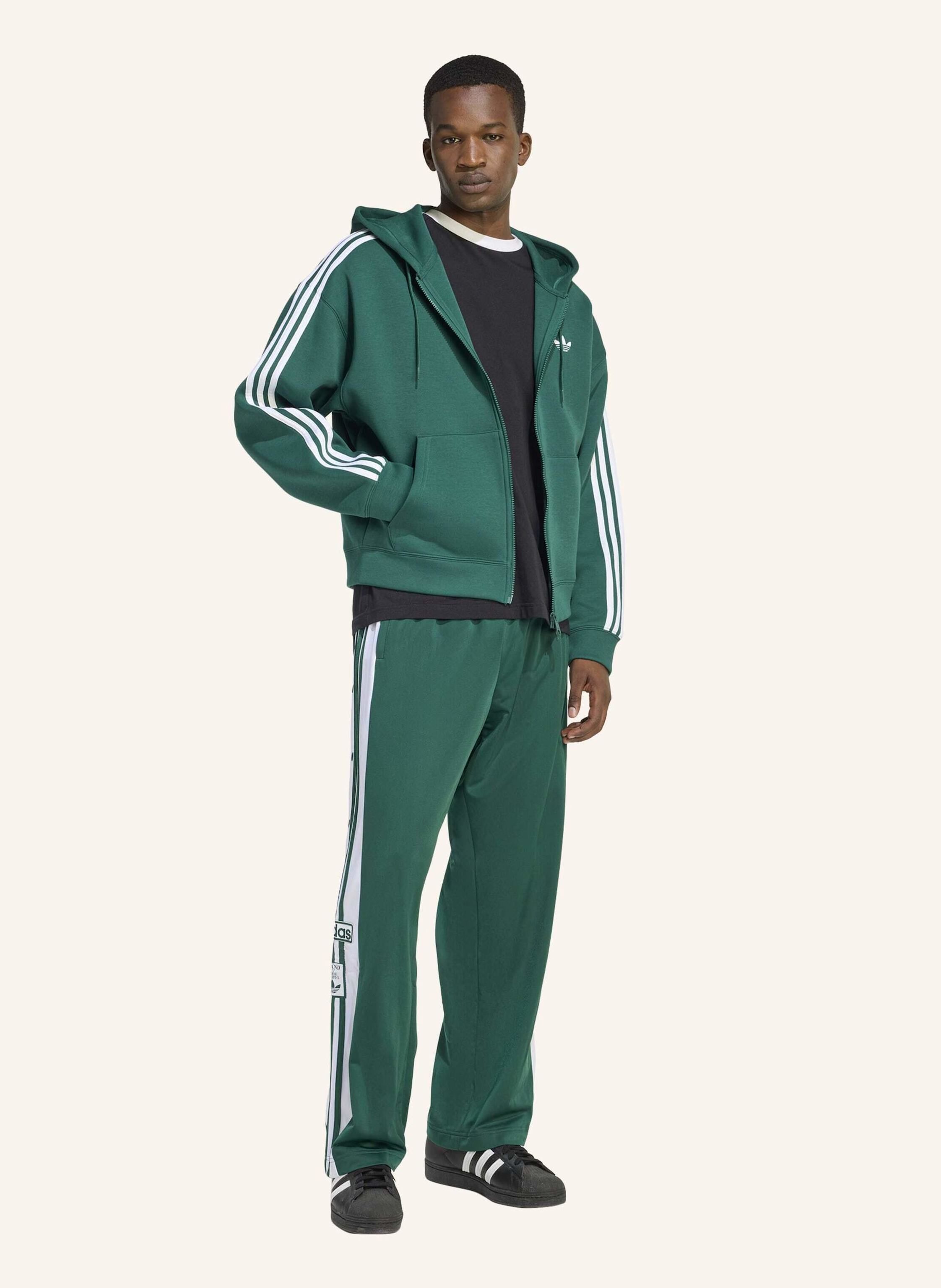 Thumbnail - Adidas Originals Adidas Adicolor Spacer Kapuzenjacke, Oversized gruen