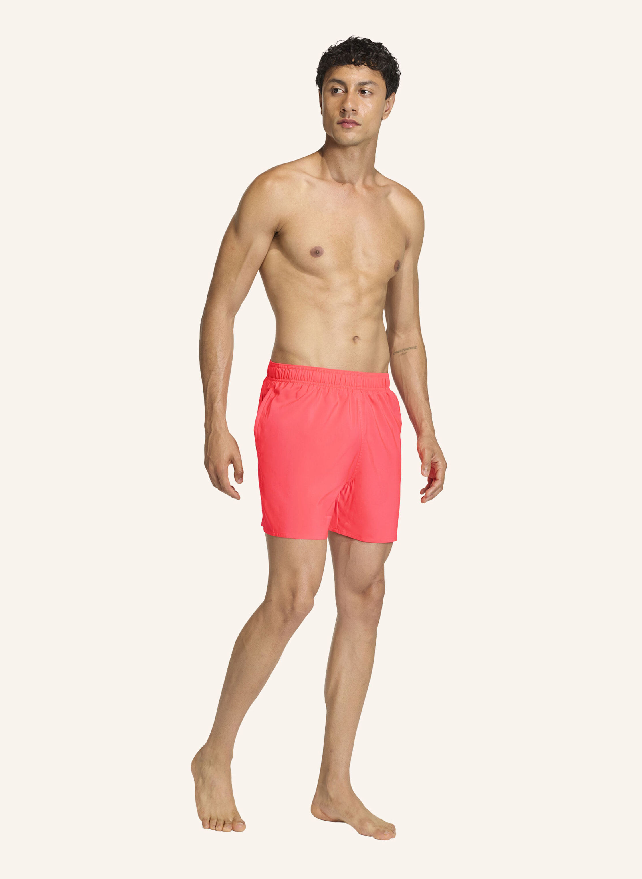 Thumbnail - Adidas Badeshorts Essential 5-Inch rot
