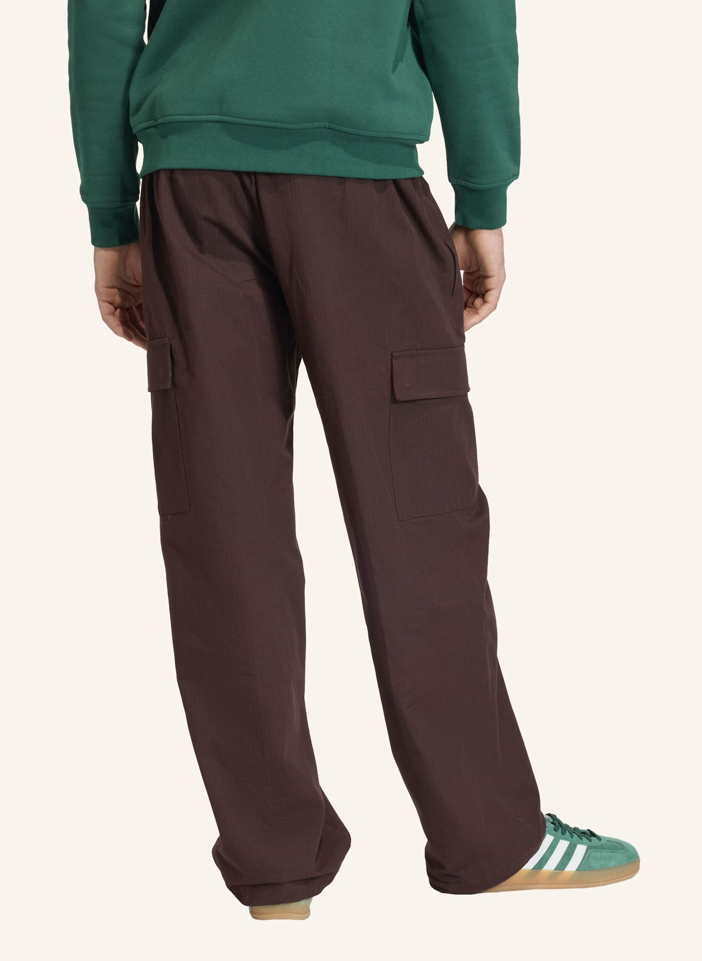 Thumbnail - Adidas Originals Trefoil Essentials Gewebt braun