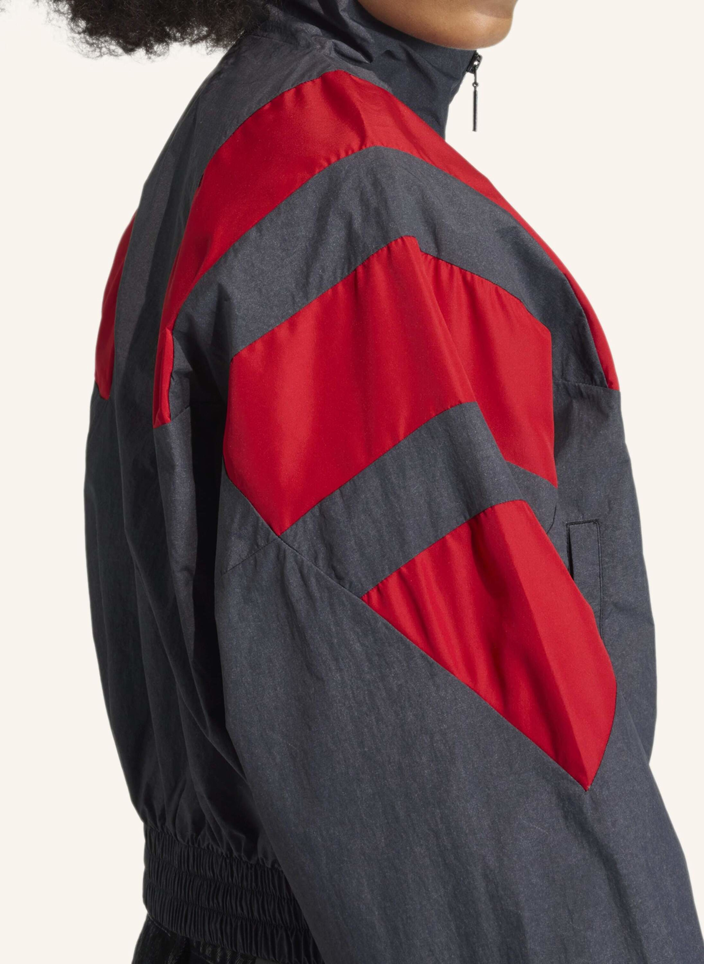 Thumbnail - Adidas Originals Blocked Washed Originals Jacke Mit Reissverschluss schwarz