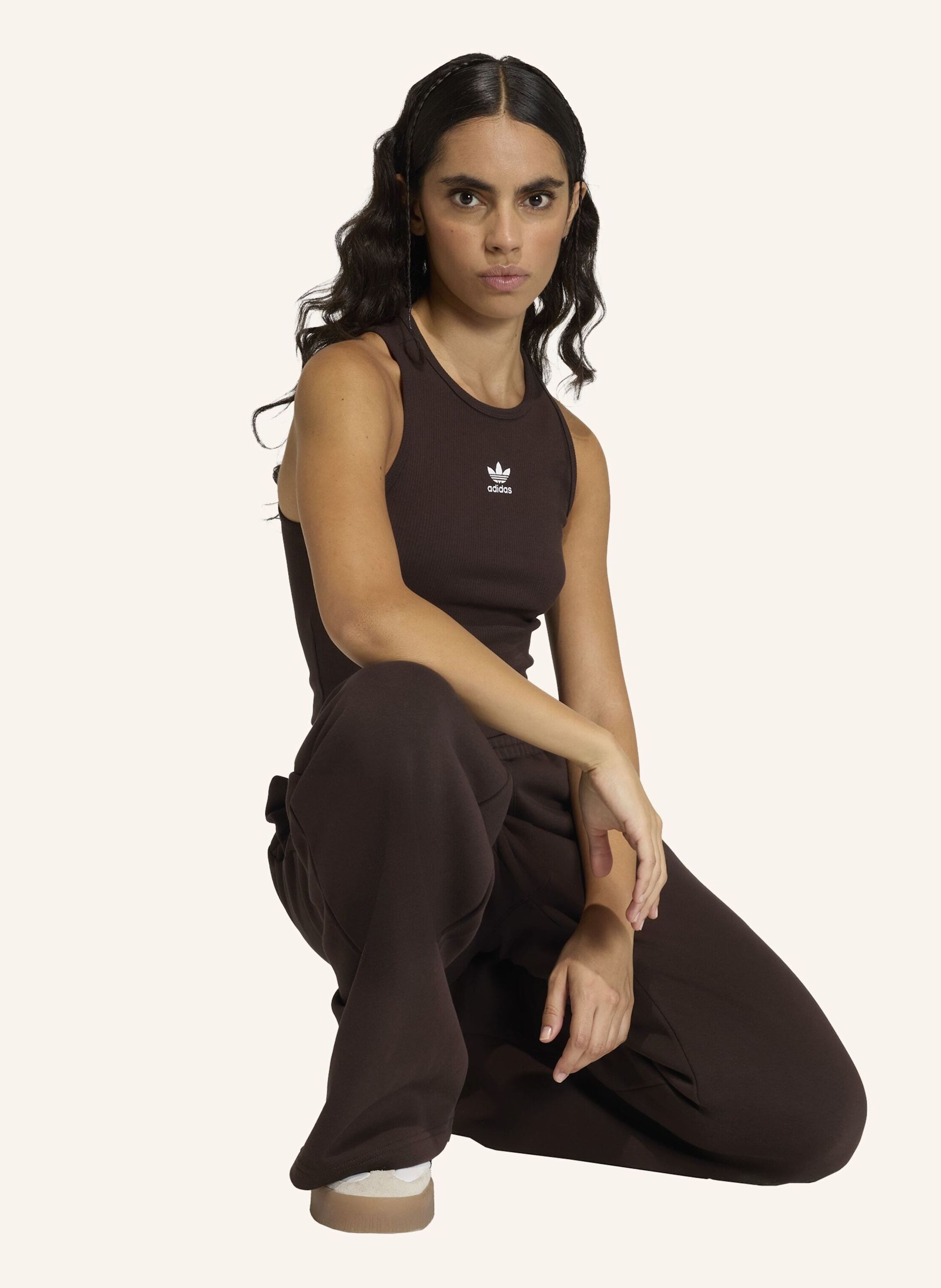 Thumbnail - Adidas Originals Essentials Wide Leg Hose braun