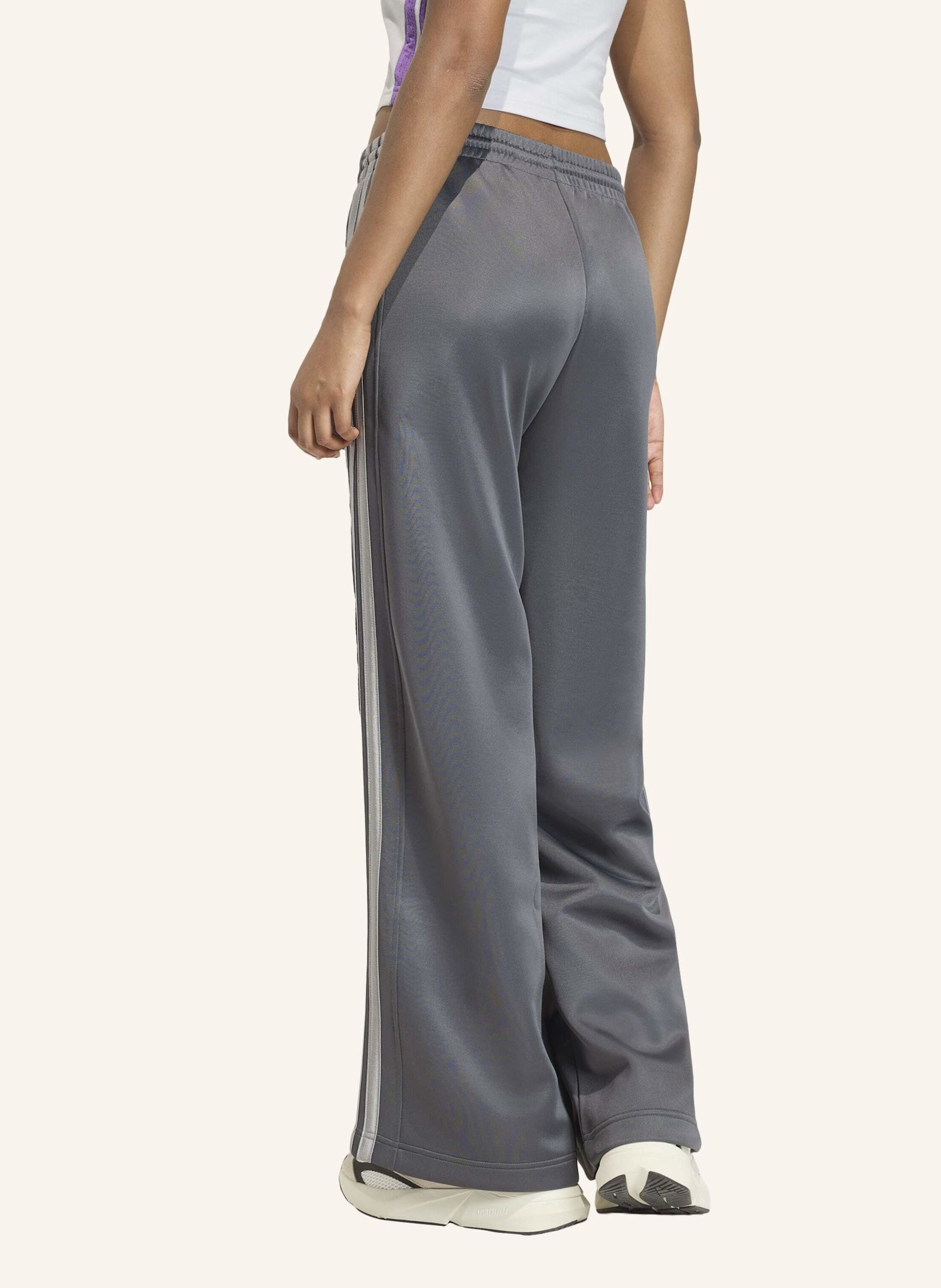 Thumbnail - Adidas Stadium 3-Streifen Trainingshose grau