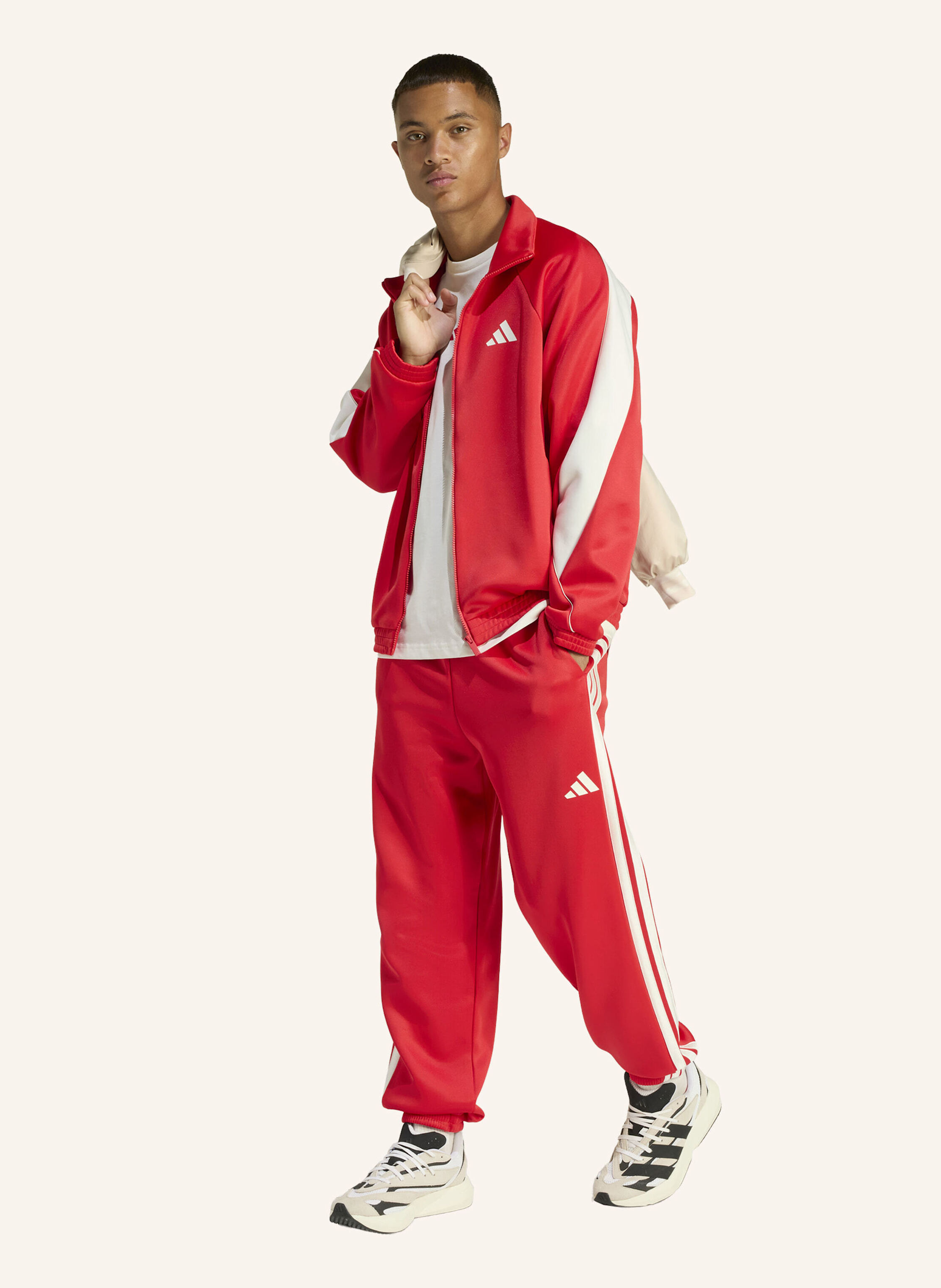 Thumbnail - Adidas Stadium Trainingsjacke rot