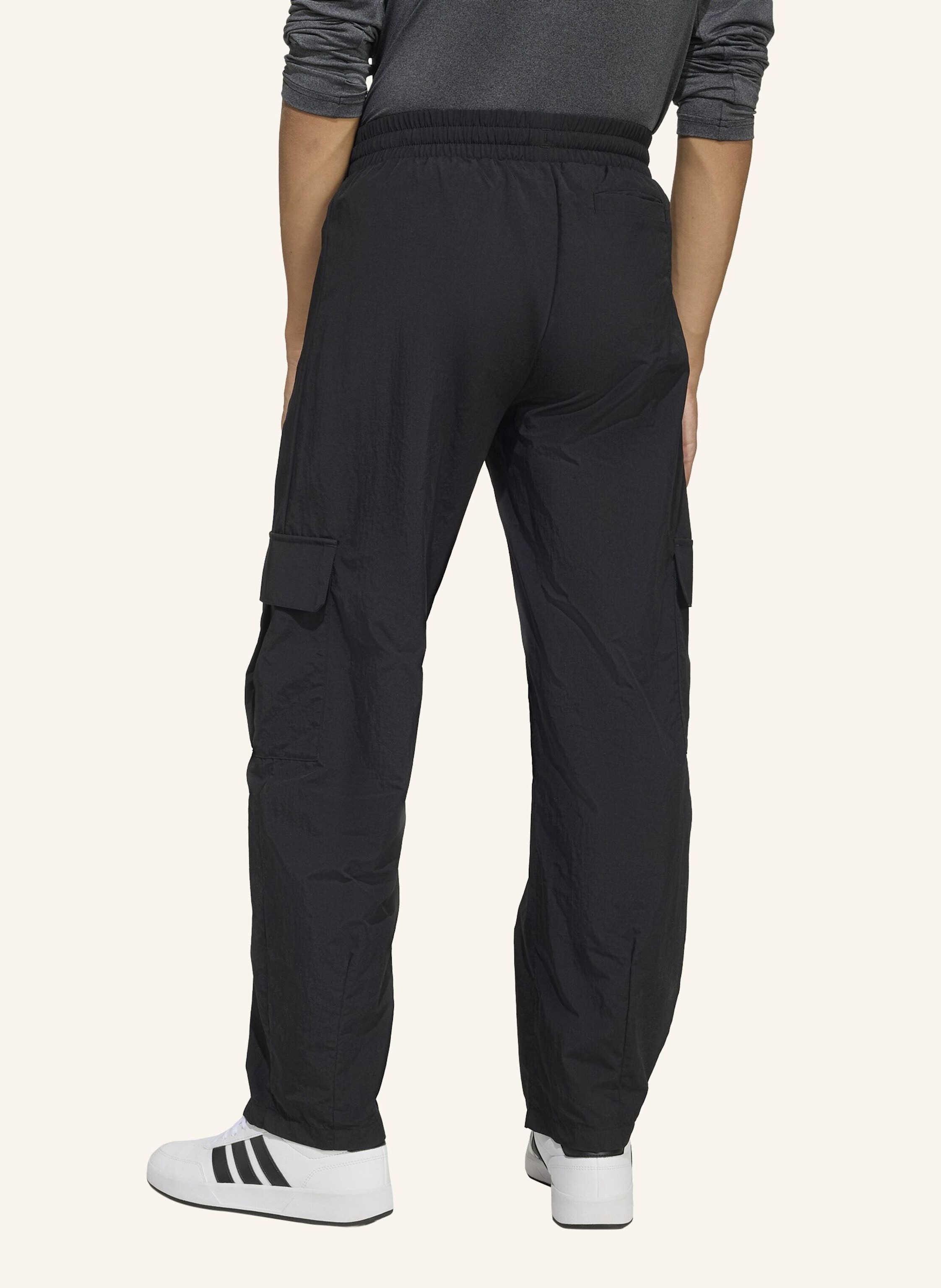 Thumbnail - Adidas Future Icons Cargo O-Shaped Longer Length Hose schwarz