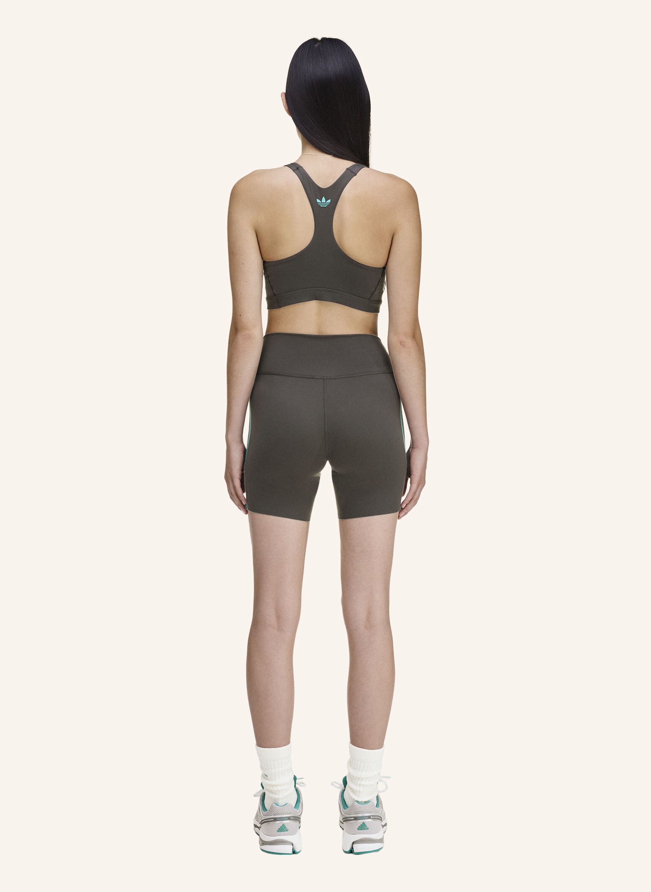Thumbnail - Adidas Originals Sporty & Rich Bralette grau