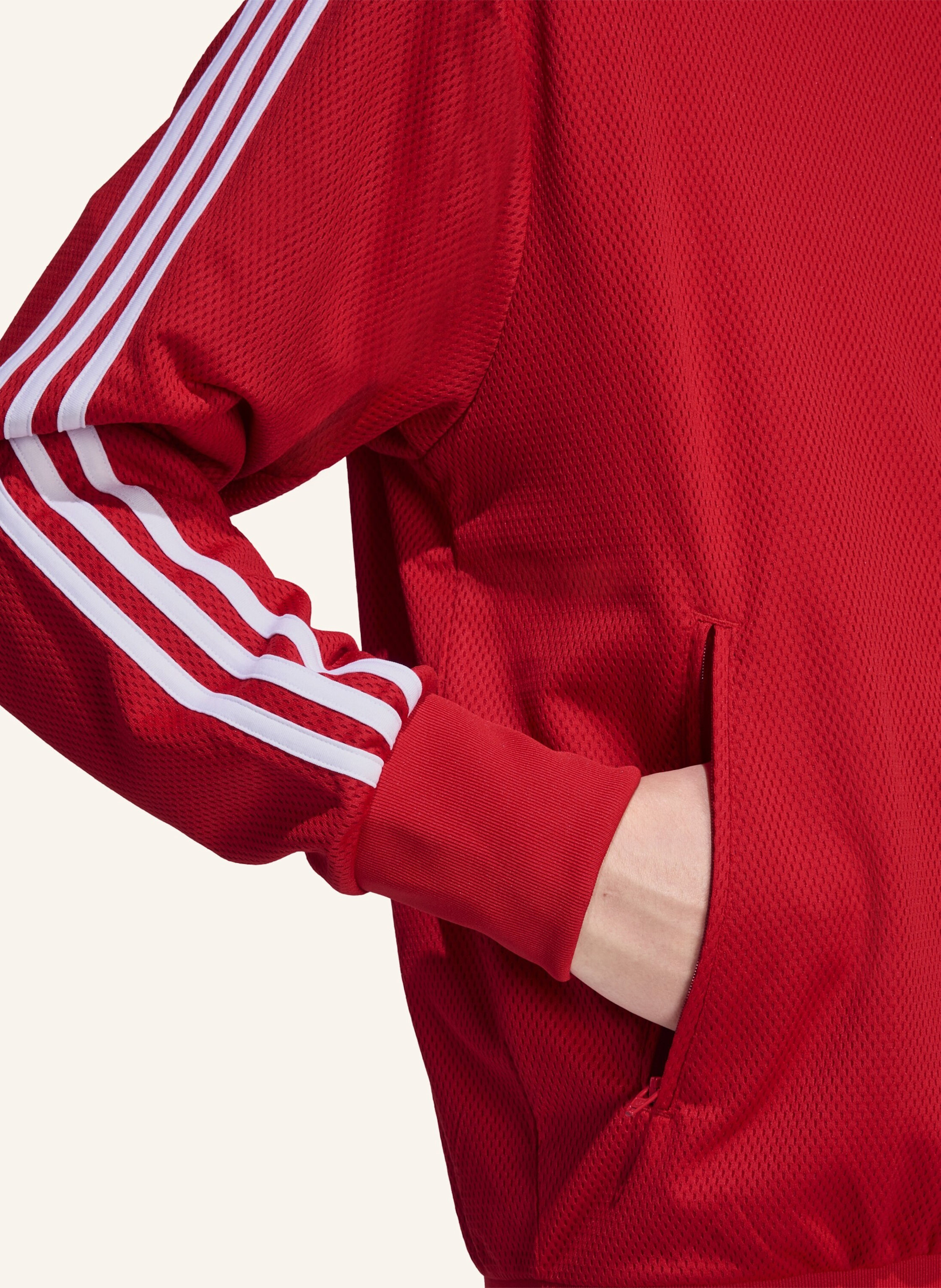 Thumbnail - Adidas Originals Firebird Adicolor Mesh Track Top rot