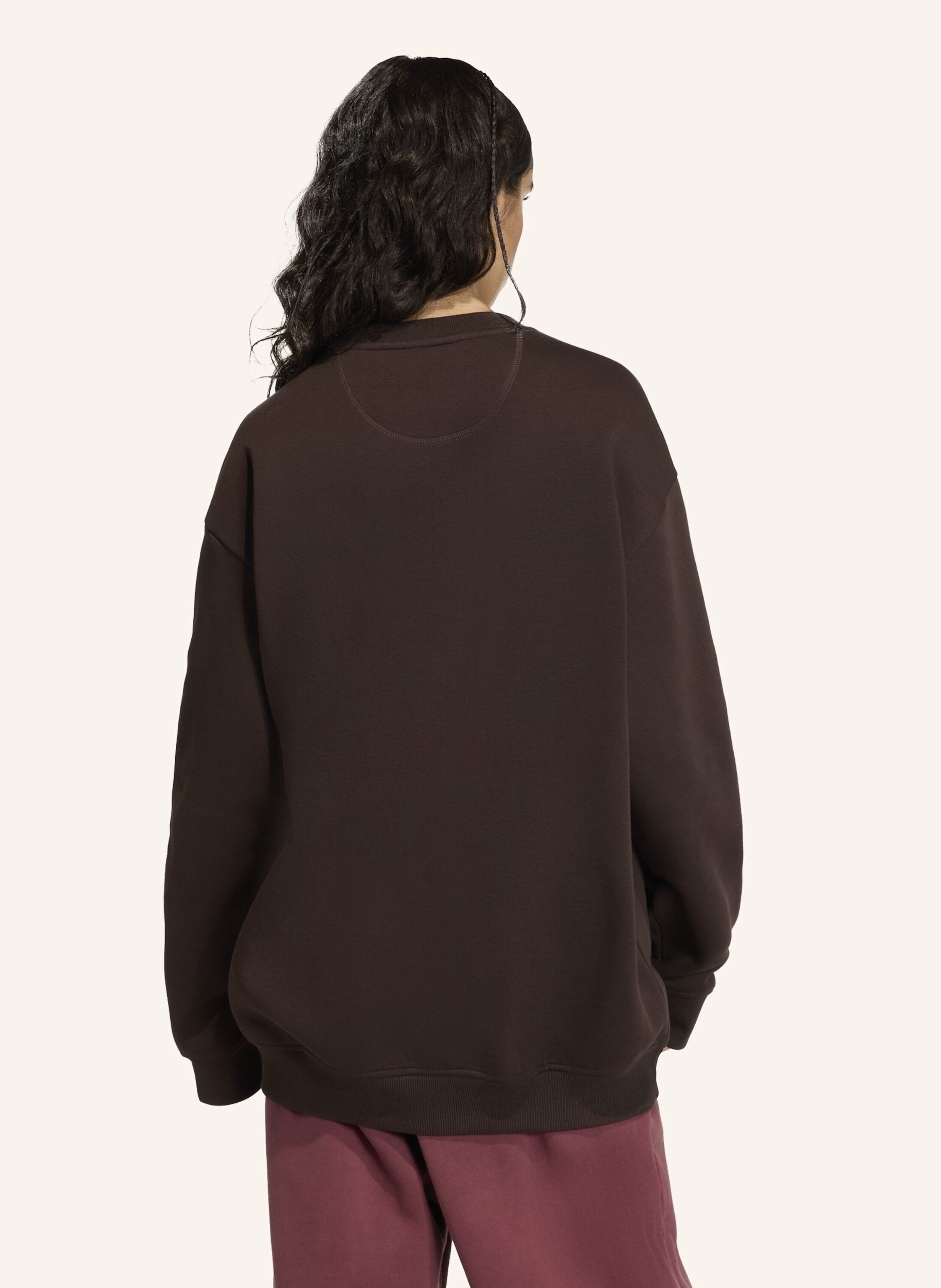 Thumbnail - Adidas Originals Essentials Long Oversized Sweatshirt braun