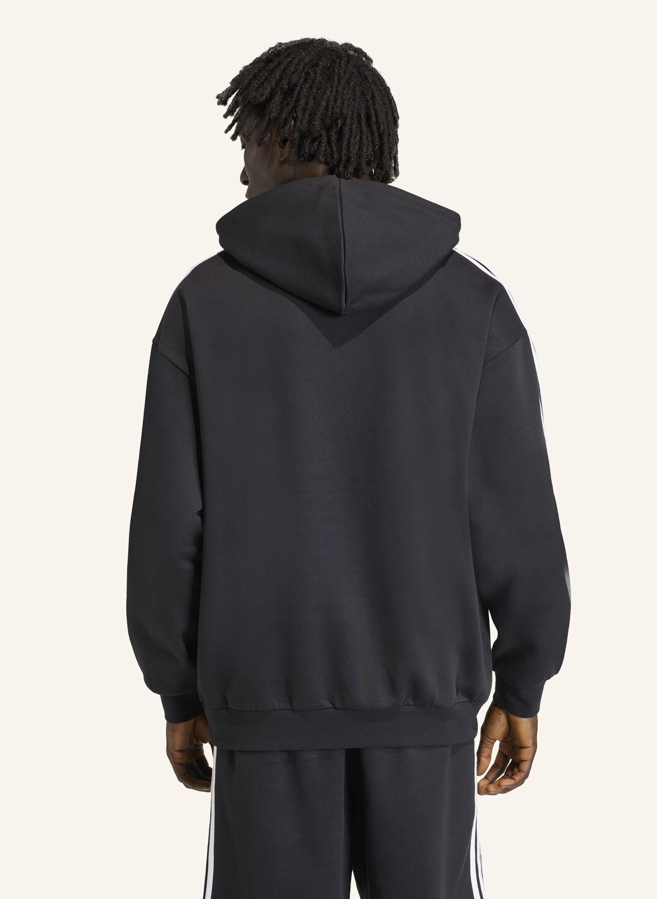 Thumbnail - Adidas Originals Adicolor Classics 3-Streifen Hoodie schwarz