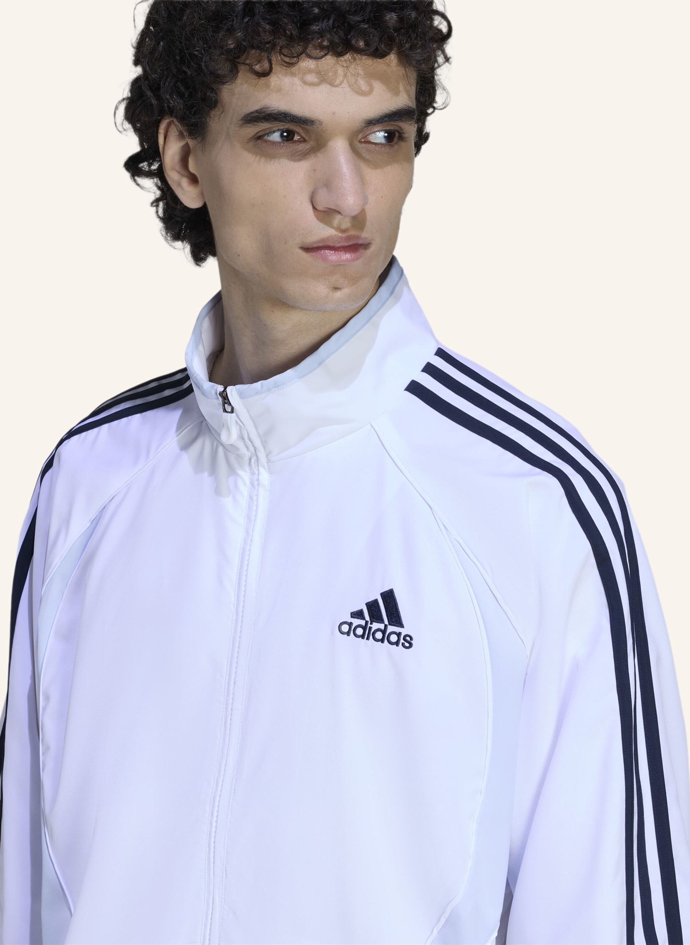 Thumbnail - Adidas Originals Teamgeist Adicolor Originals Jacke weiss