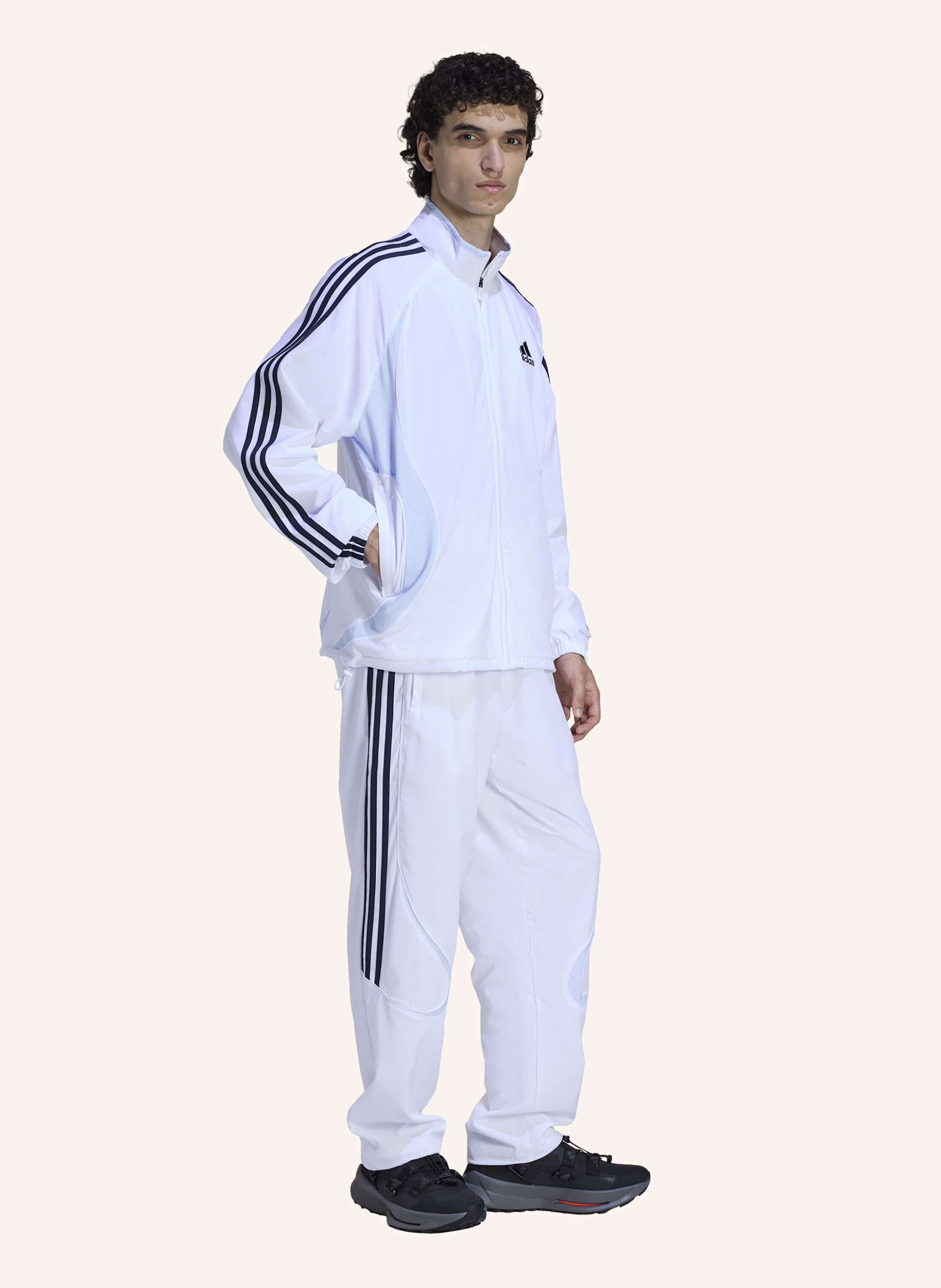 Thumbnail - Adidas Originals Teamgeist Adicolor Originals Jacke weiss