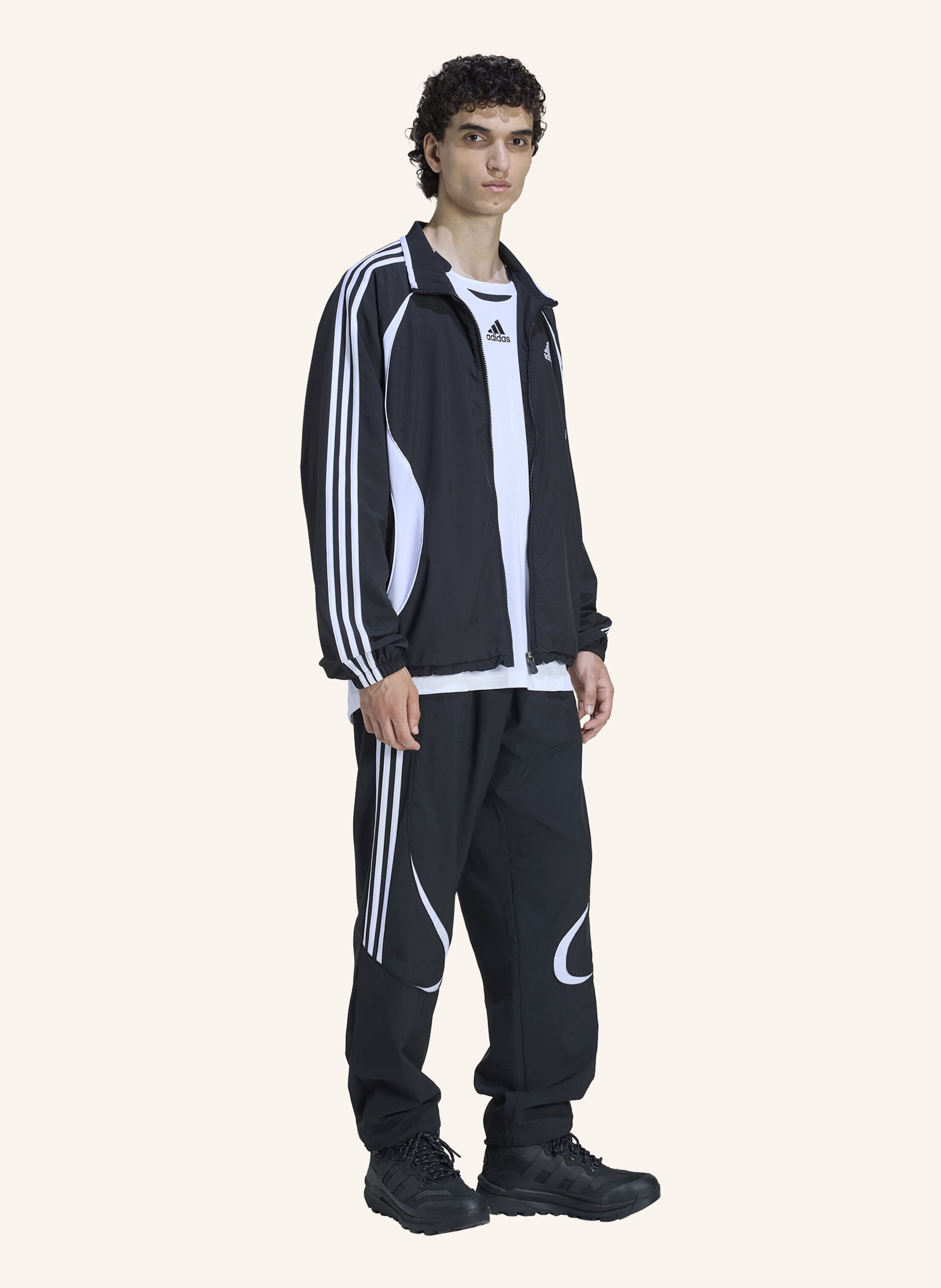 Thumbnail - Adidas Originals Teamgeist Adicolor Originals Jacke schwarz
