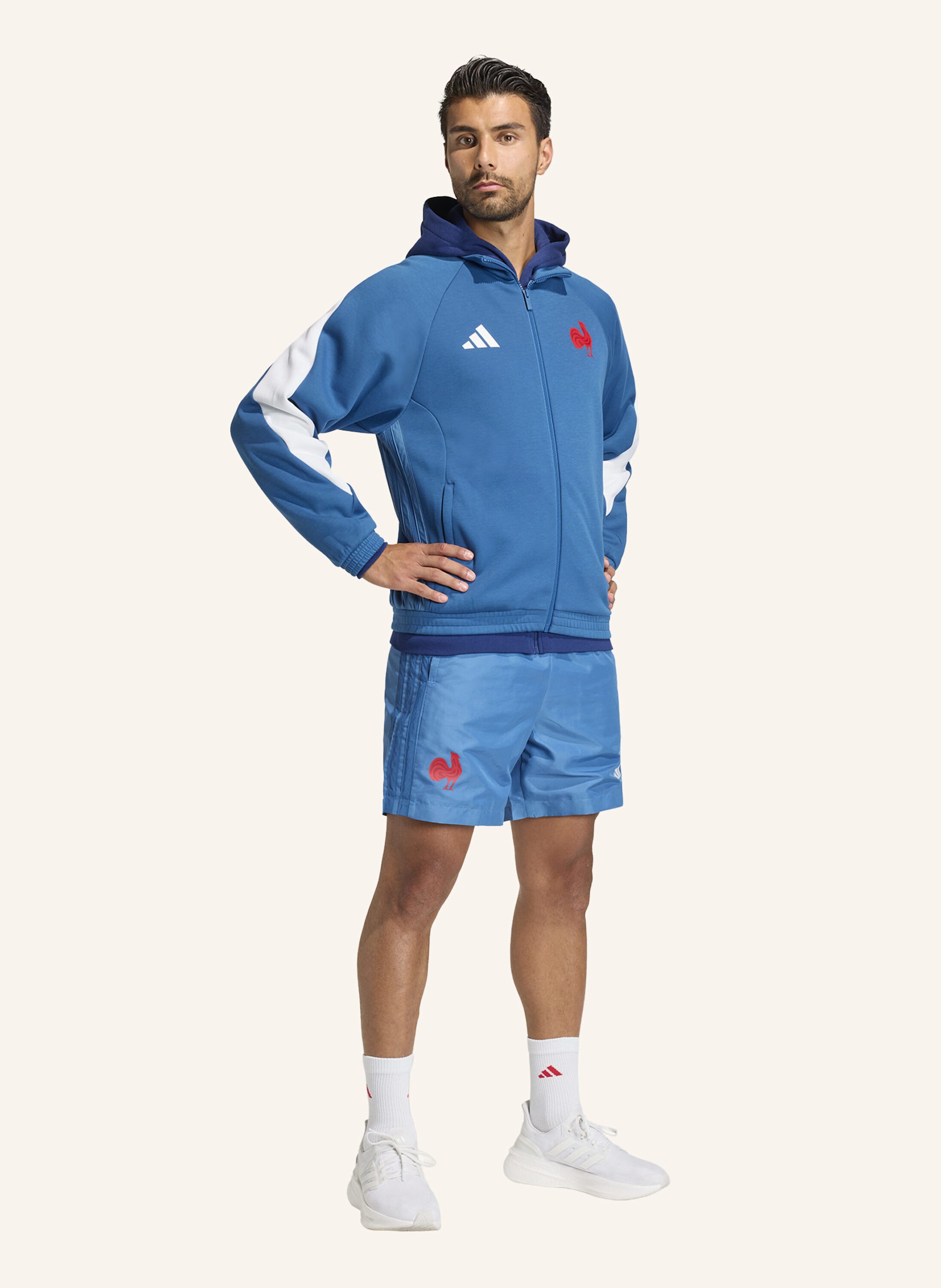 Thumbnail - Adidas Ffr Track Top. blau