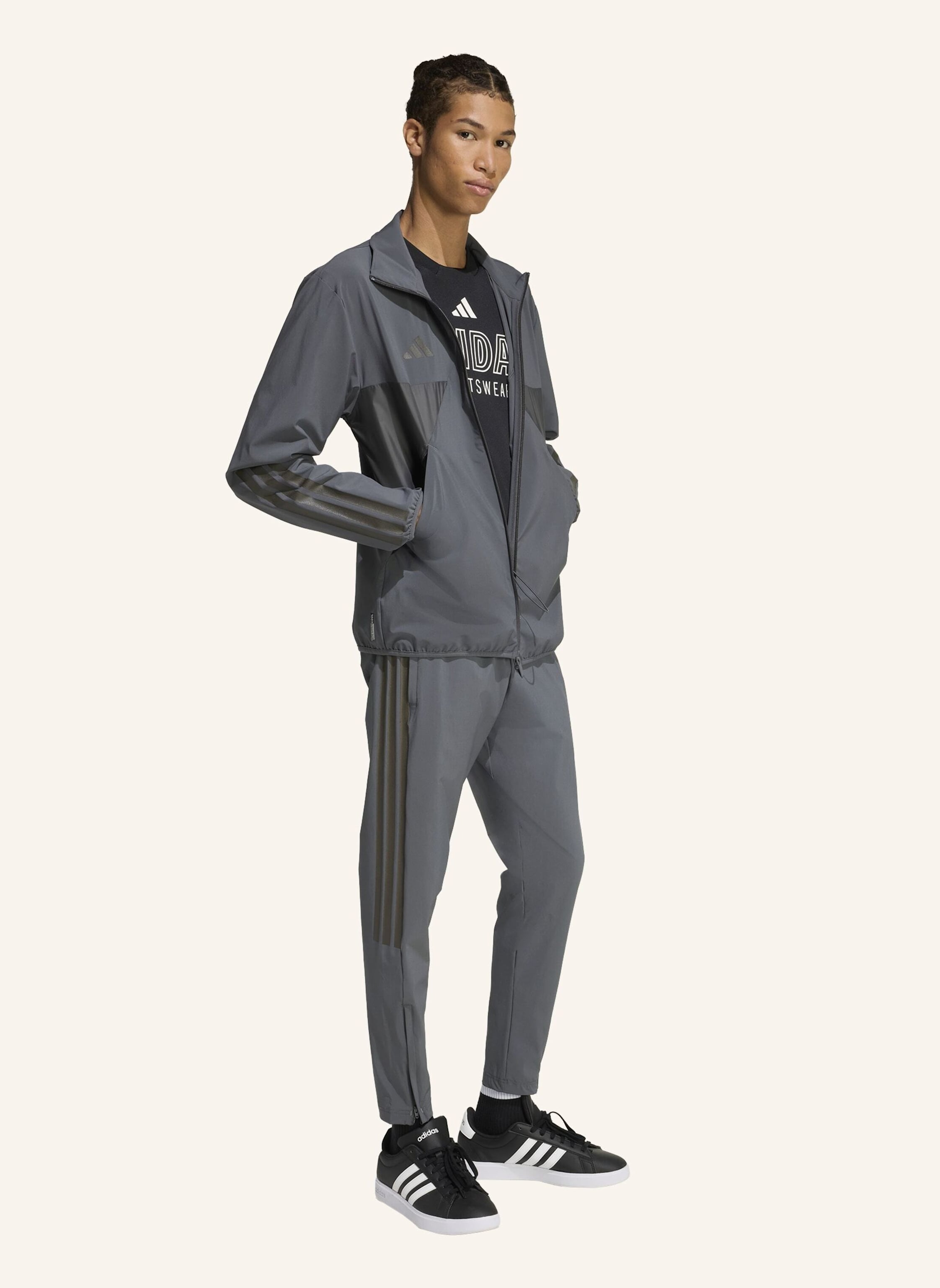 Thumbnail - Adidas House Of Tiro Track Top grau