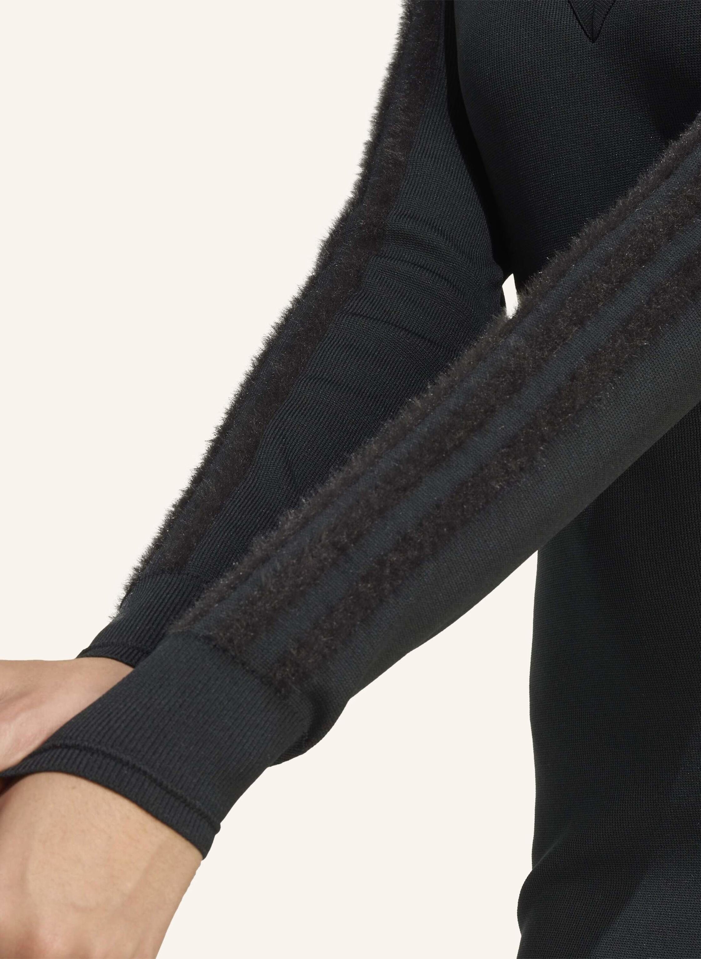 Thumbnail - Adidas Originals Langärmeliges Kleid Mit Kragen schwarz