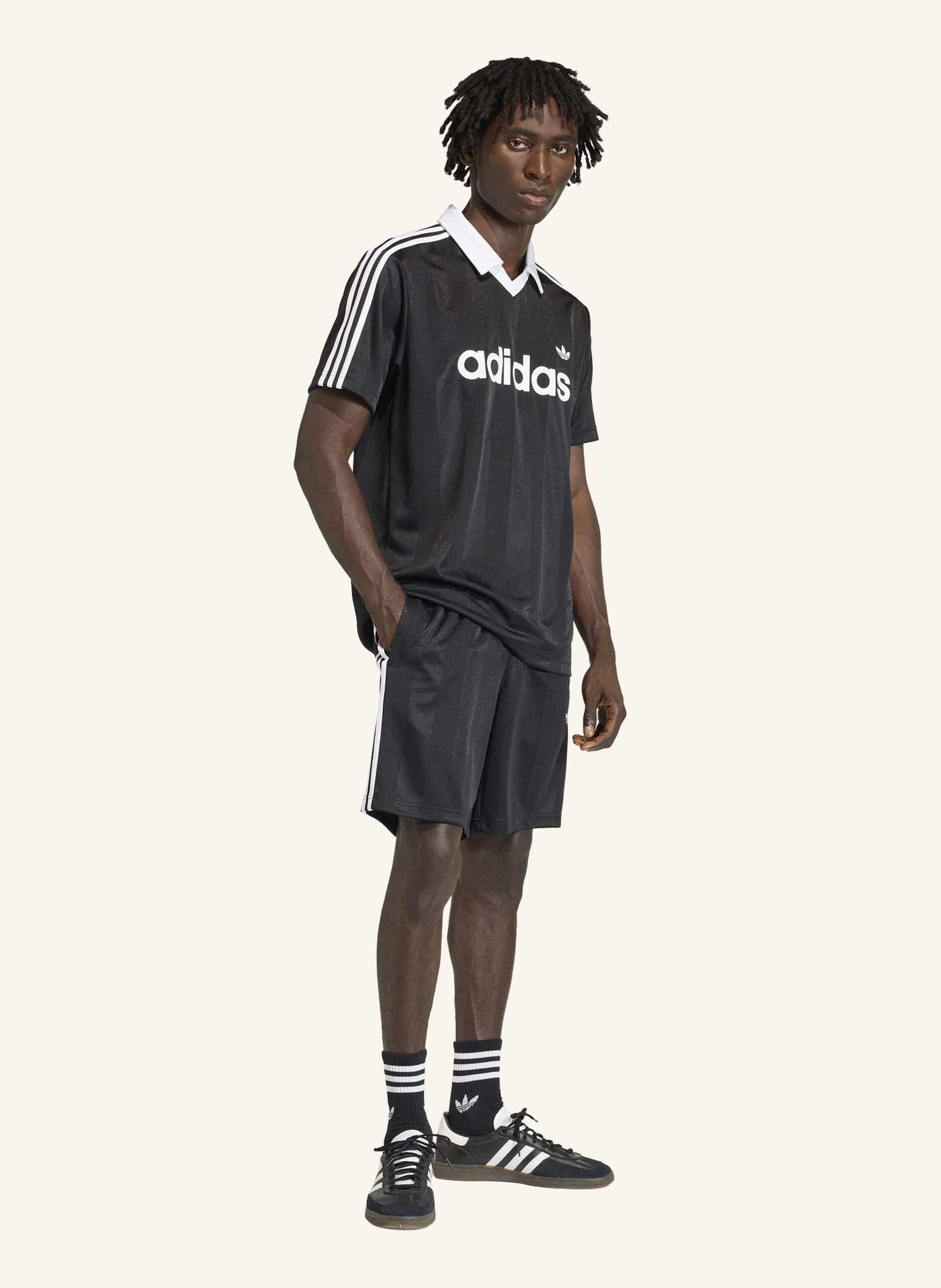 Thumbnail - Adidas Originals Archive Collar Engineered Trikot schwarz