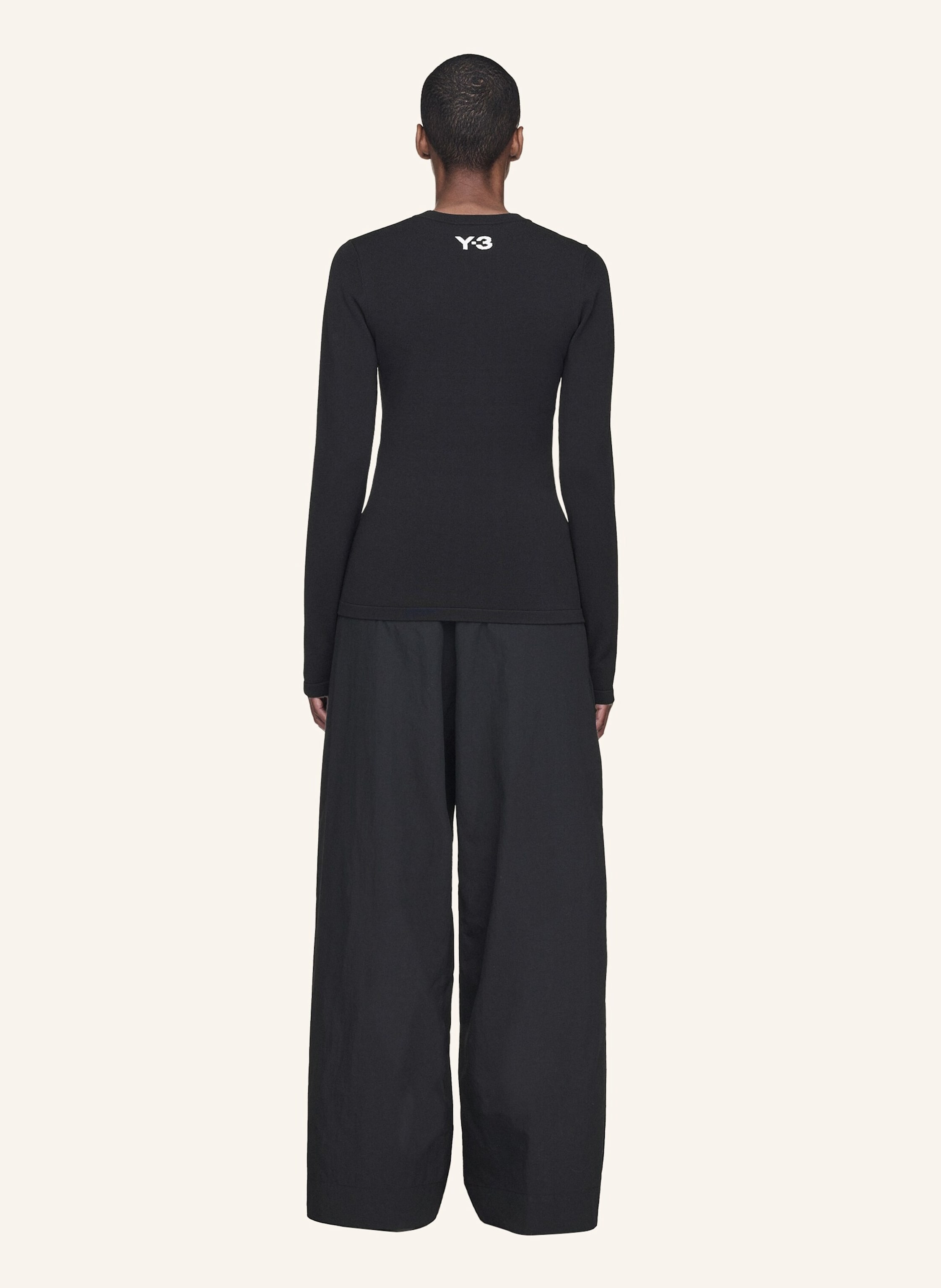 Thumbnail - Y-3 Y-3 3-Streifen Longsleeve schwarz