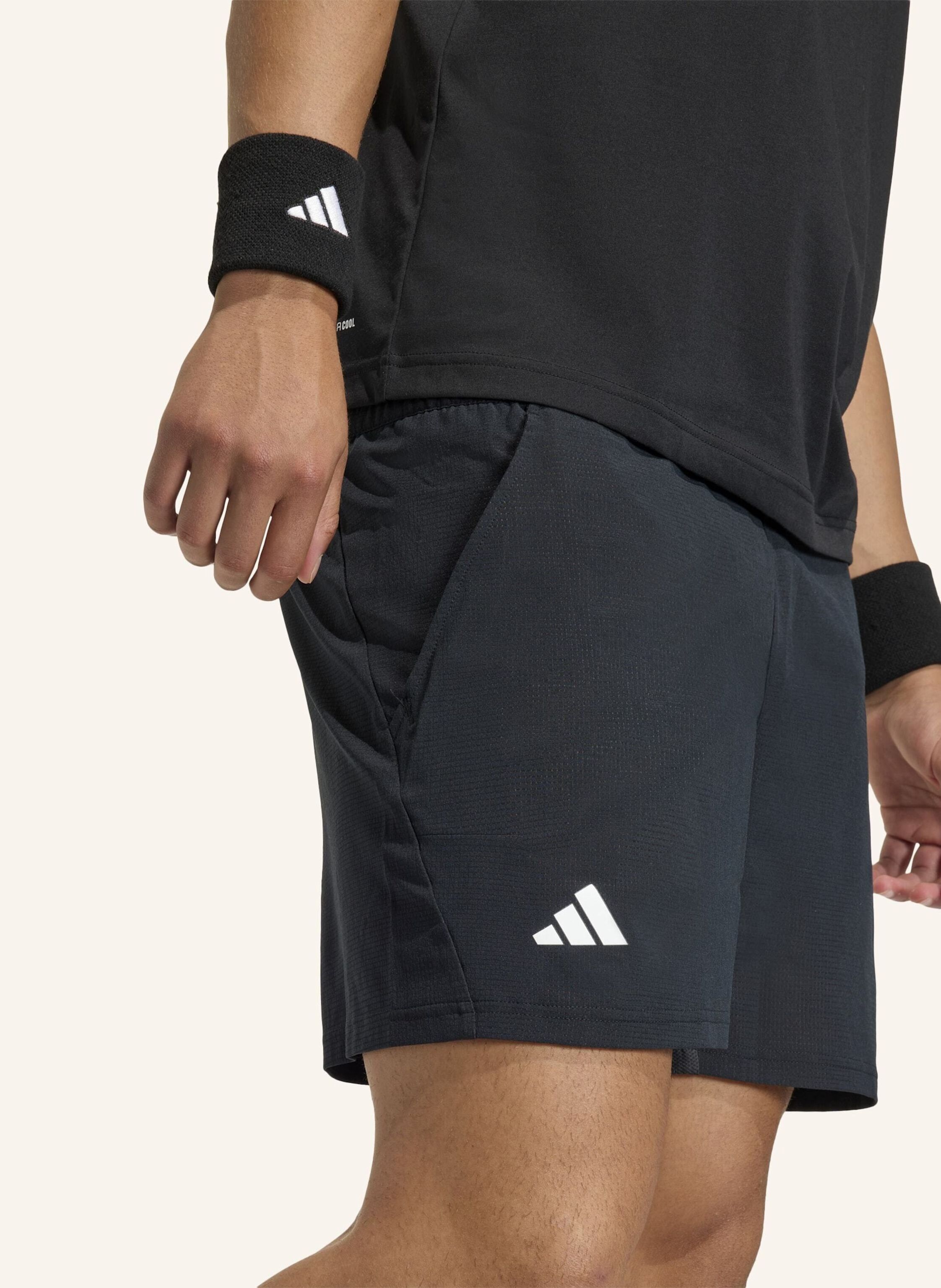 Thumbnail - Adidas Tennis Ergo 5 Inch Shorts schwarz