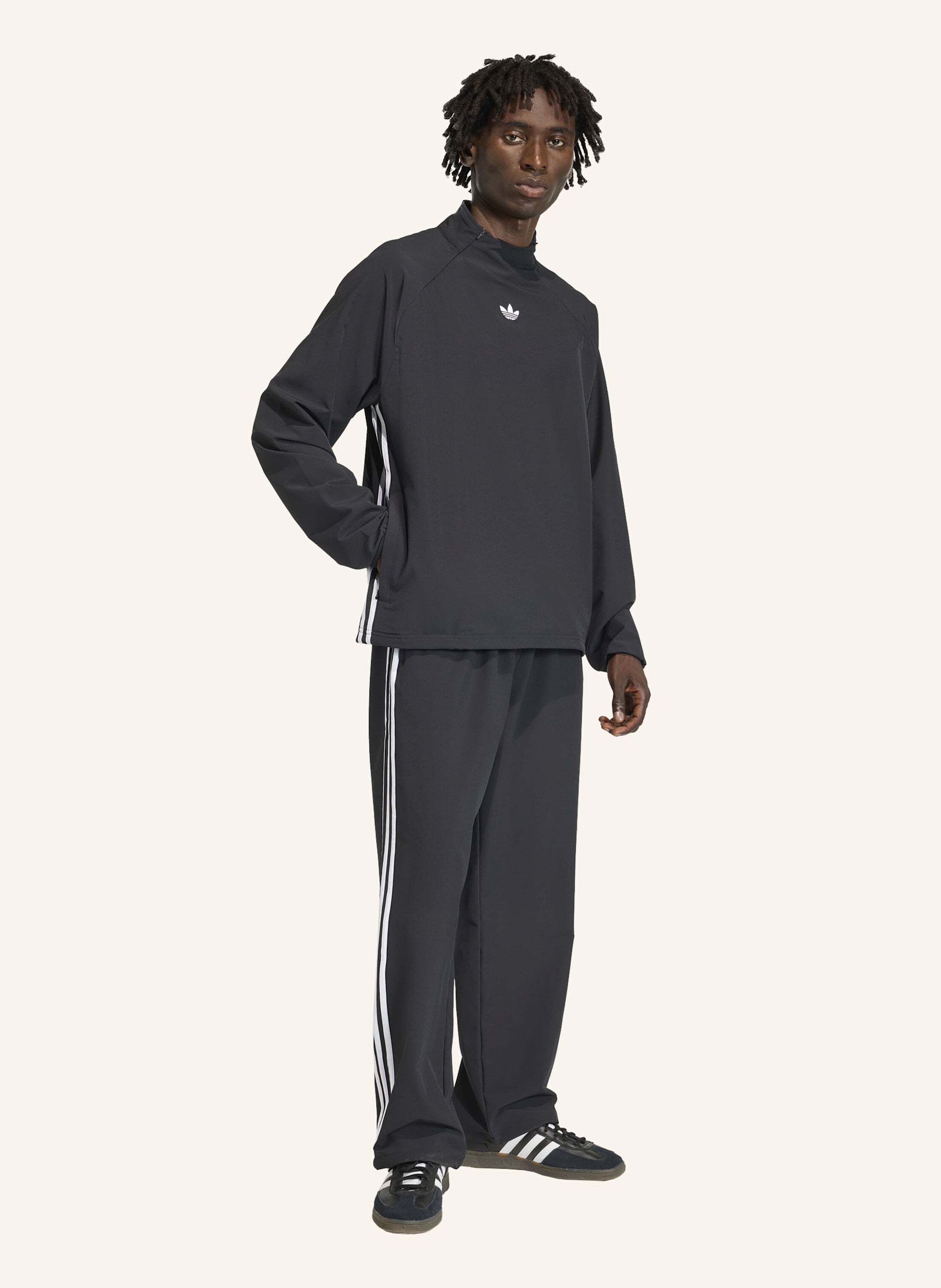 Thumbnail - Adidas Originals Adidas Adicolor Woven Drill Top schwarz