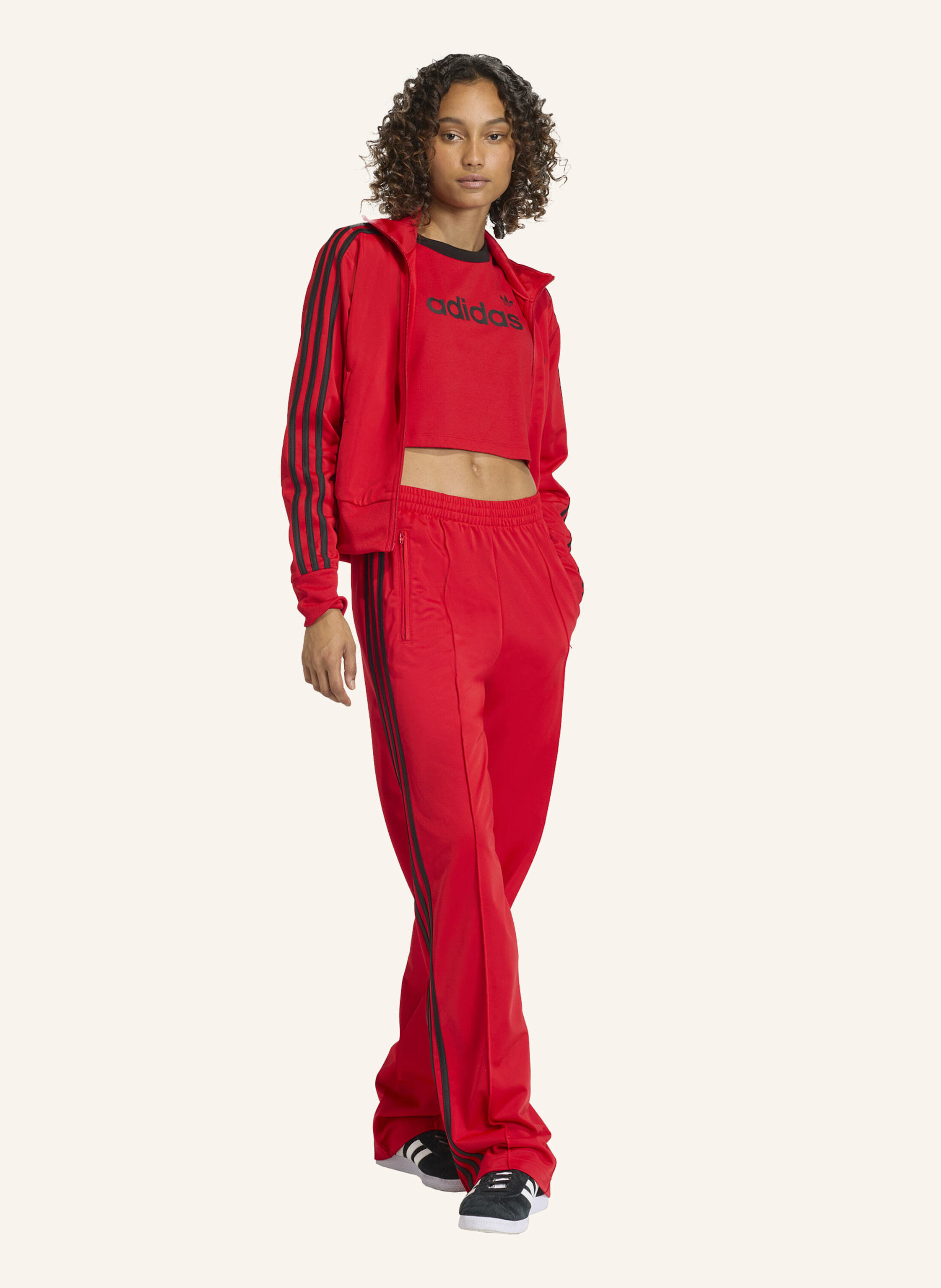 Thumbnail - Adidas Originals Trainingsjacke Firebird Classic rot