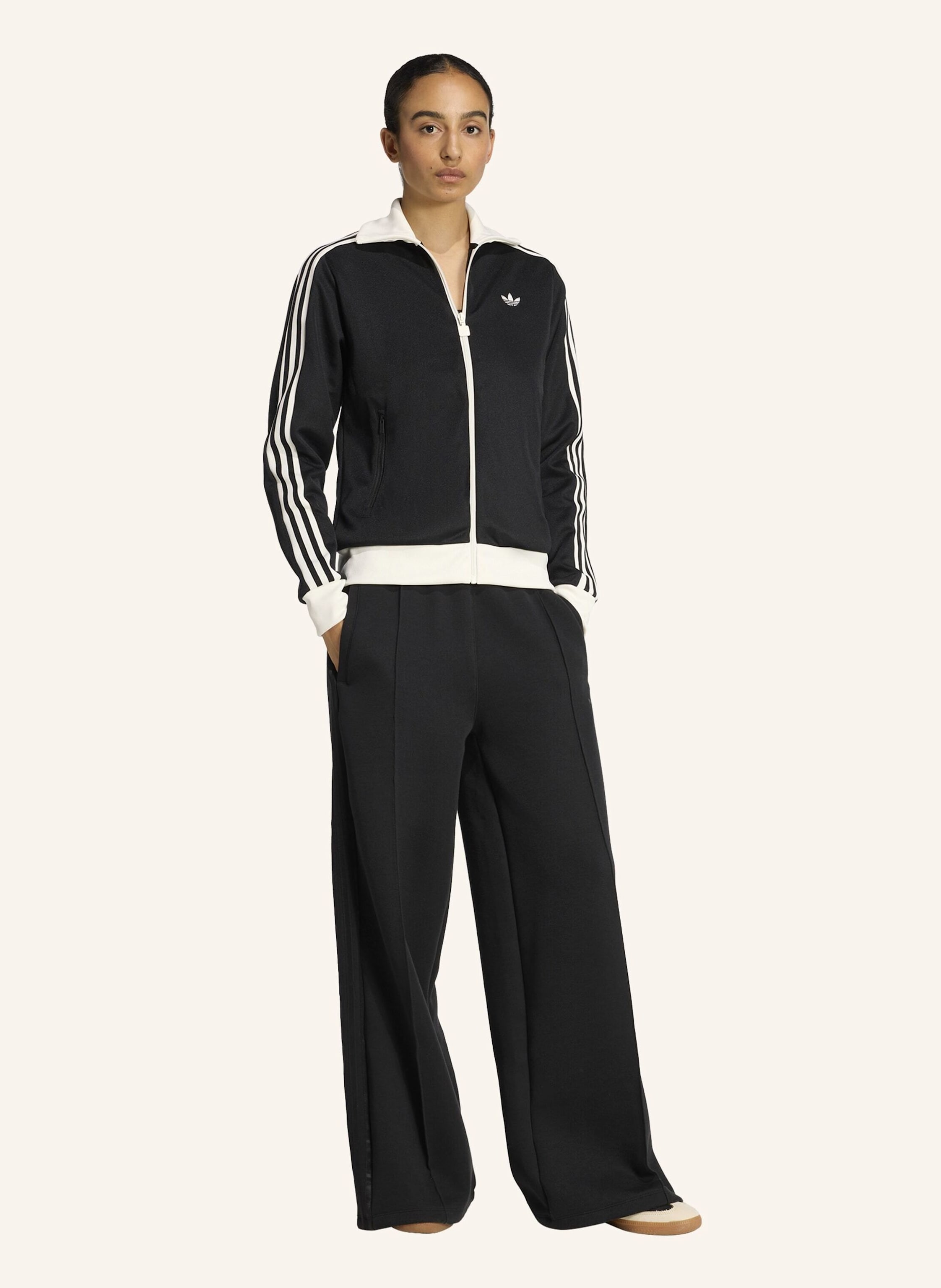 Thumbnail - Adidas Originals Trainingsjacke Classic Track Top schwarz