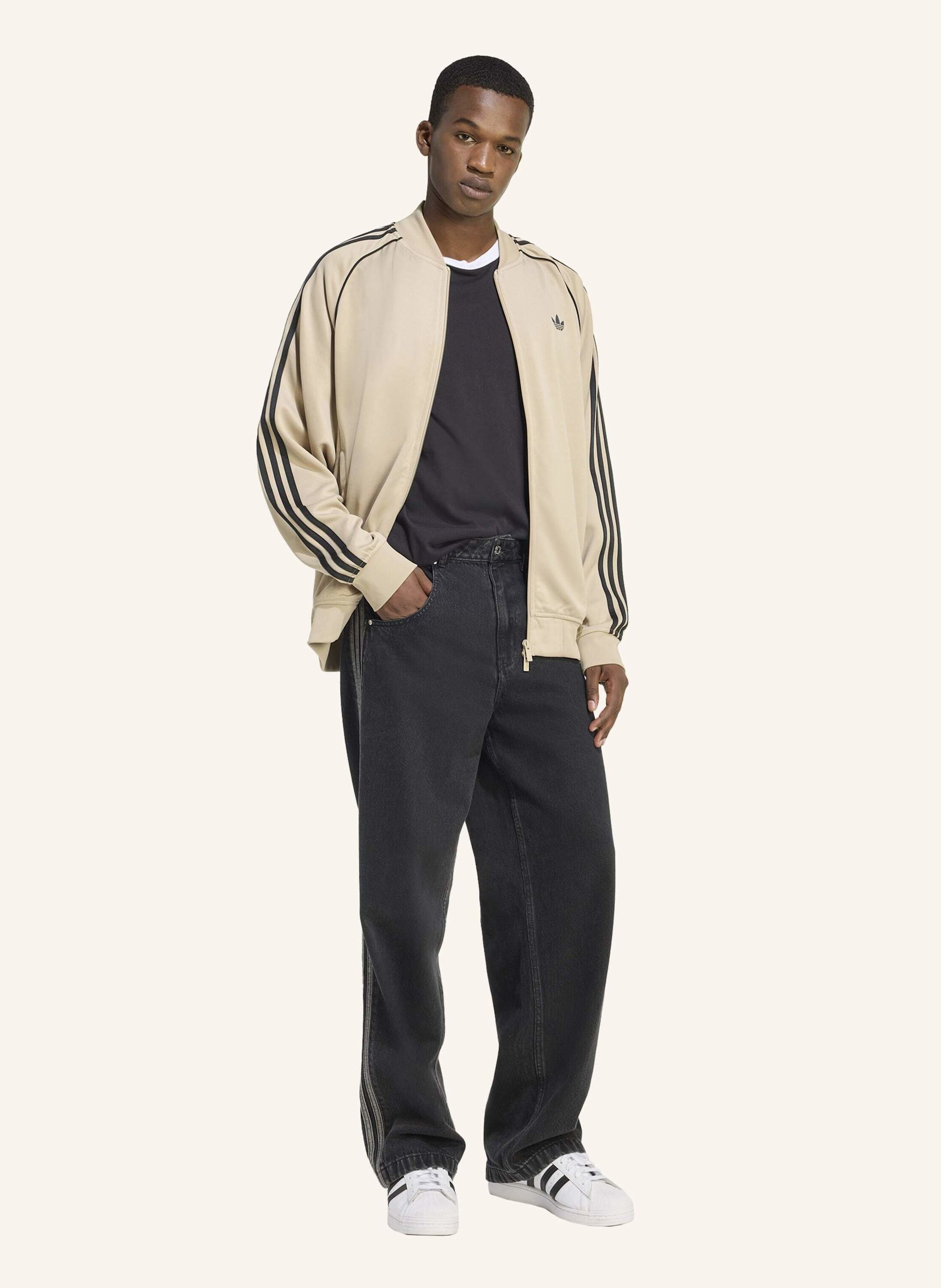 Thumbnail - Adidas Originals Sst Adicolor Classics Loose Track Top beige