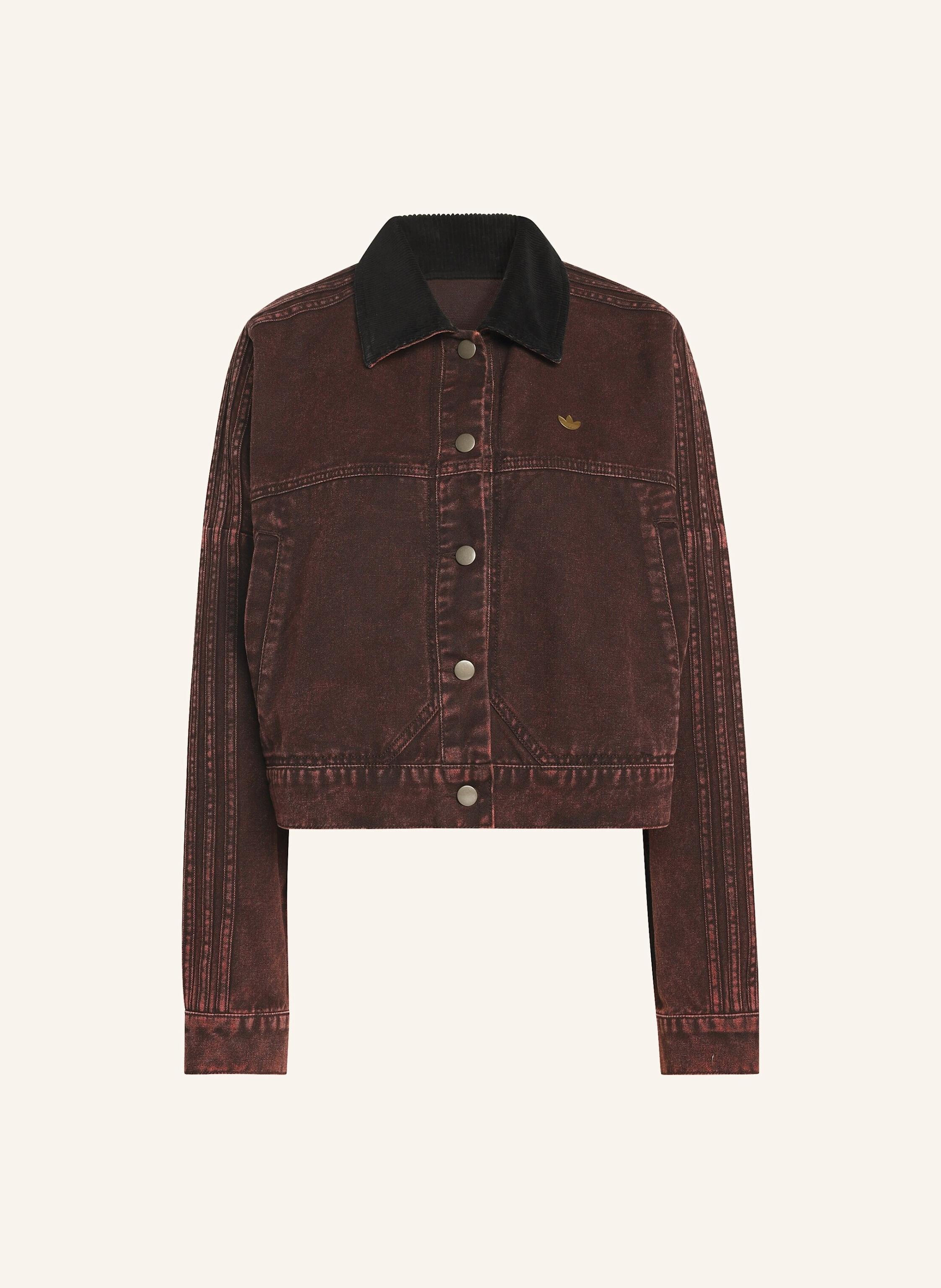 Adidas Originals Jeansjacke braun