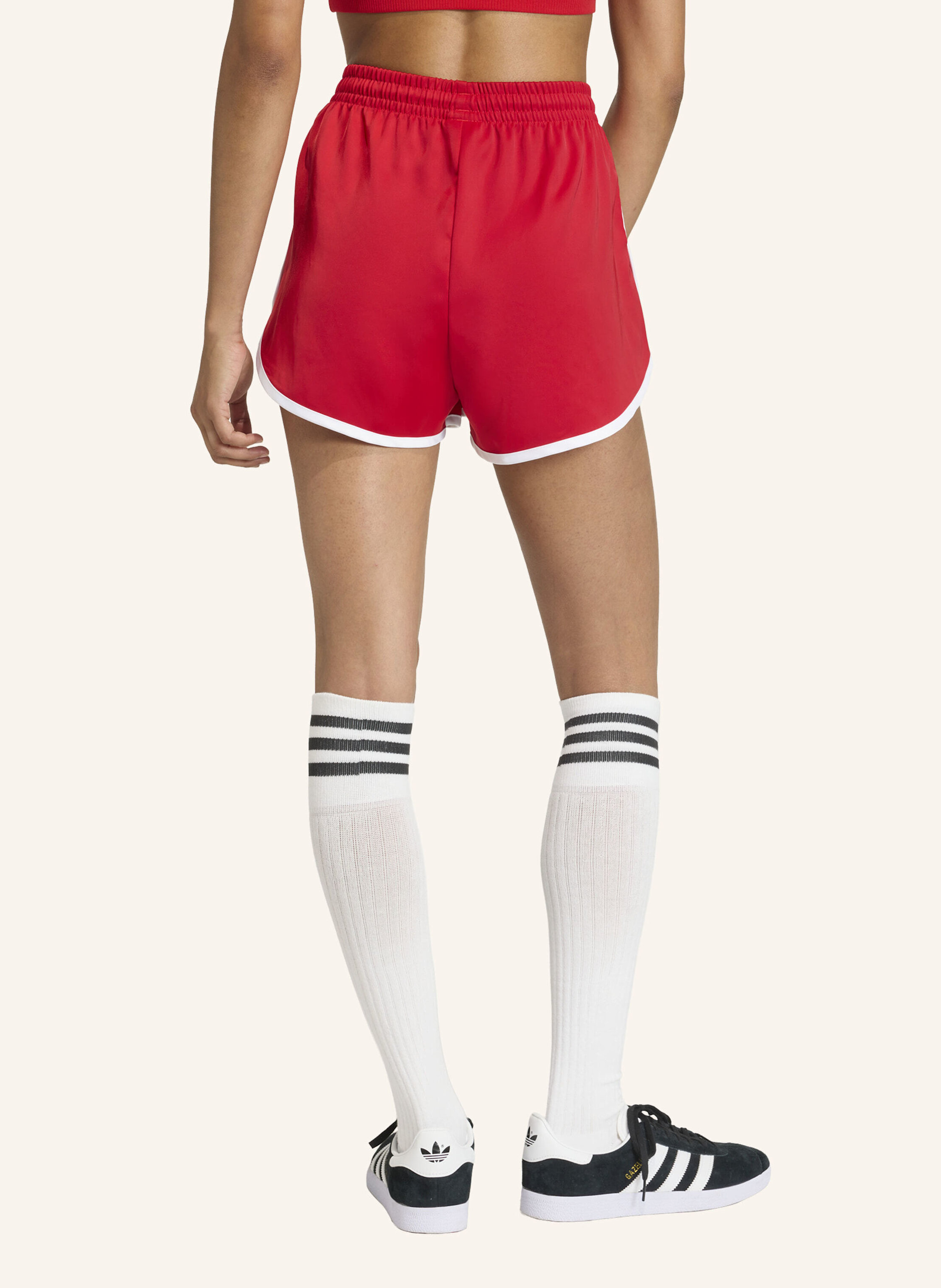 Thumbnail - Adidas Originals 3-Streifen Sprinter Shorts rot