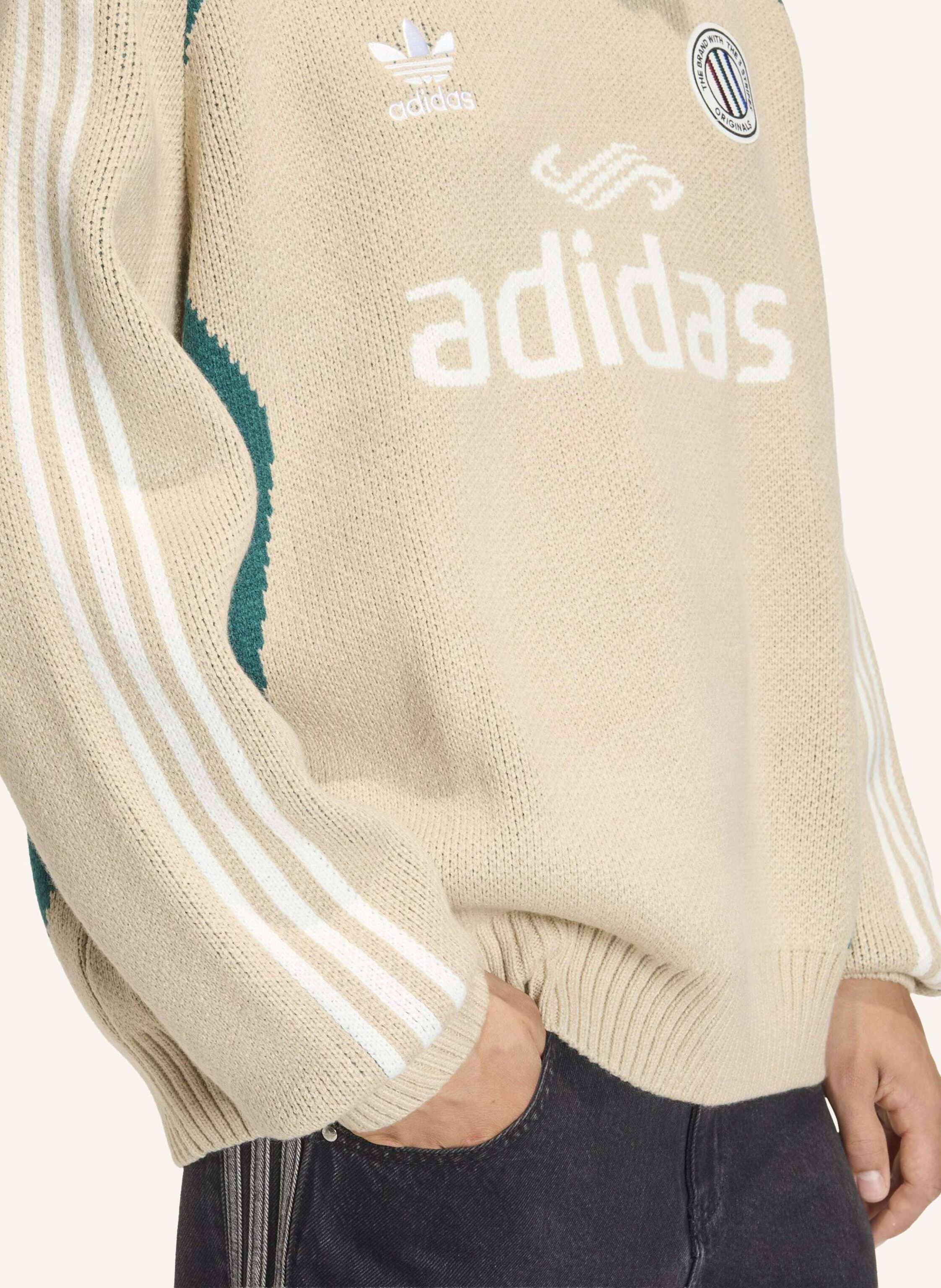 Thumbnail - Adidas Originals Adicolor Blokecore Pullover – Genderneutral beige