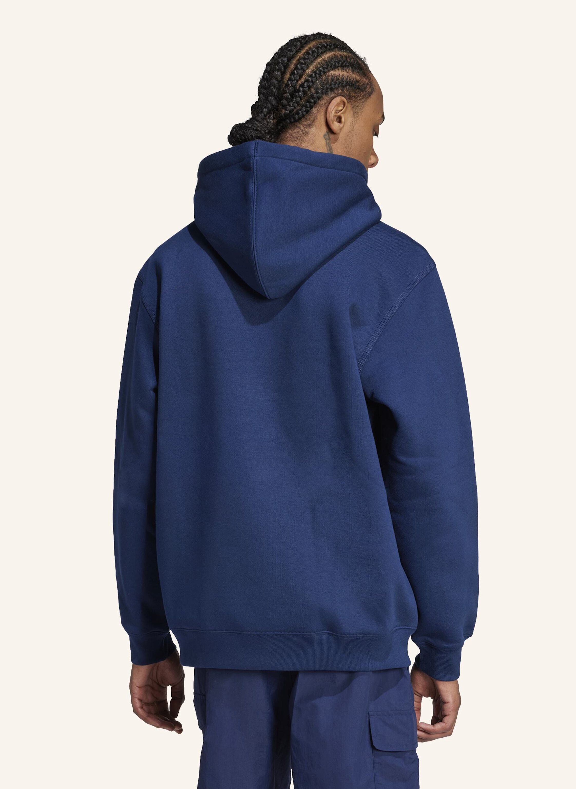 Thumbnail - Adidas Originals Trefoil Essentials Loose Hoodie blau