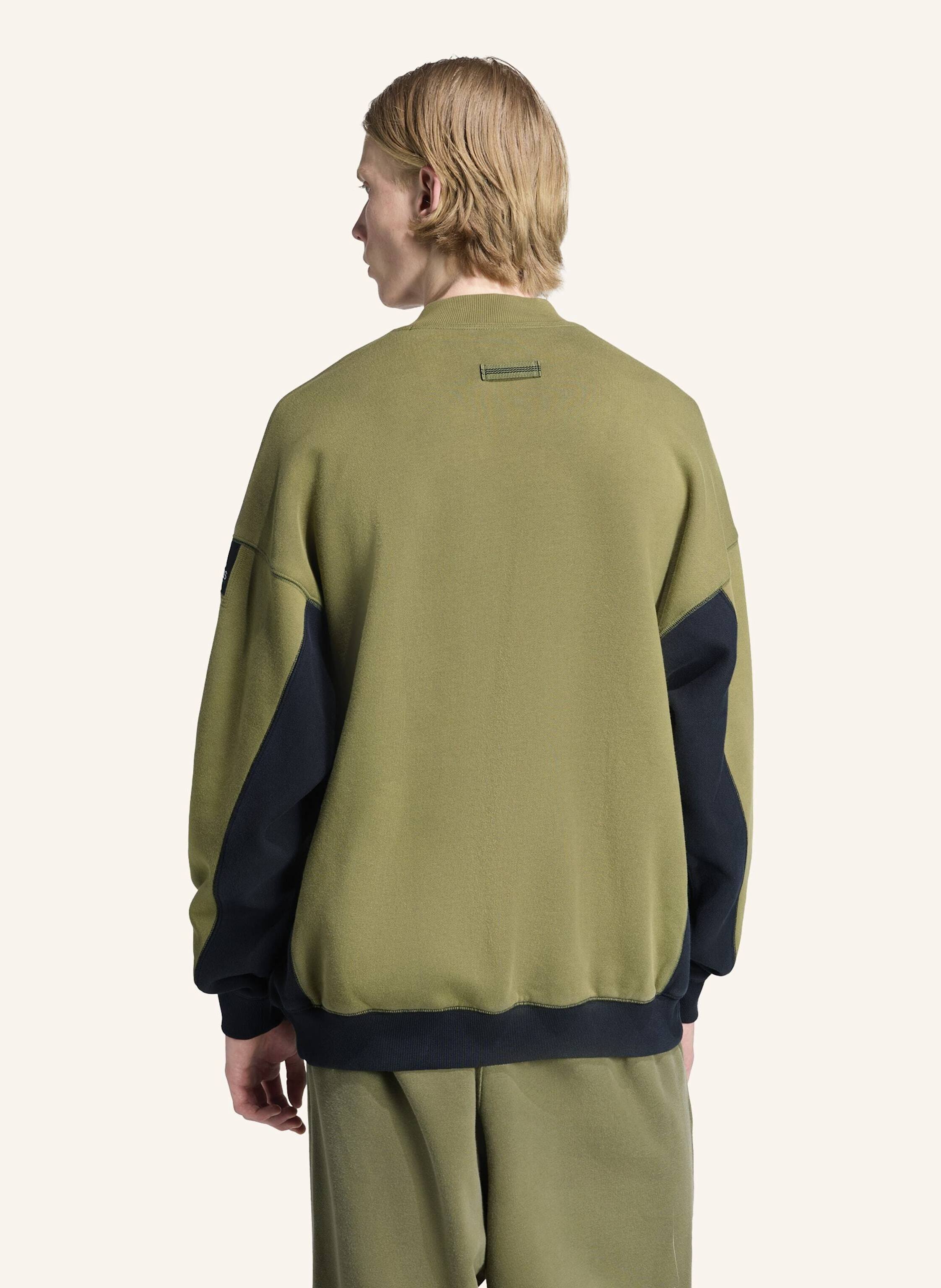 Thumbnail - Adidas Originals Adidas Equipment Blocked Pullover, Reissverschluss Bis Zur Brust gruen