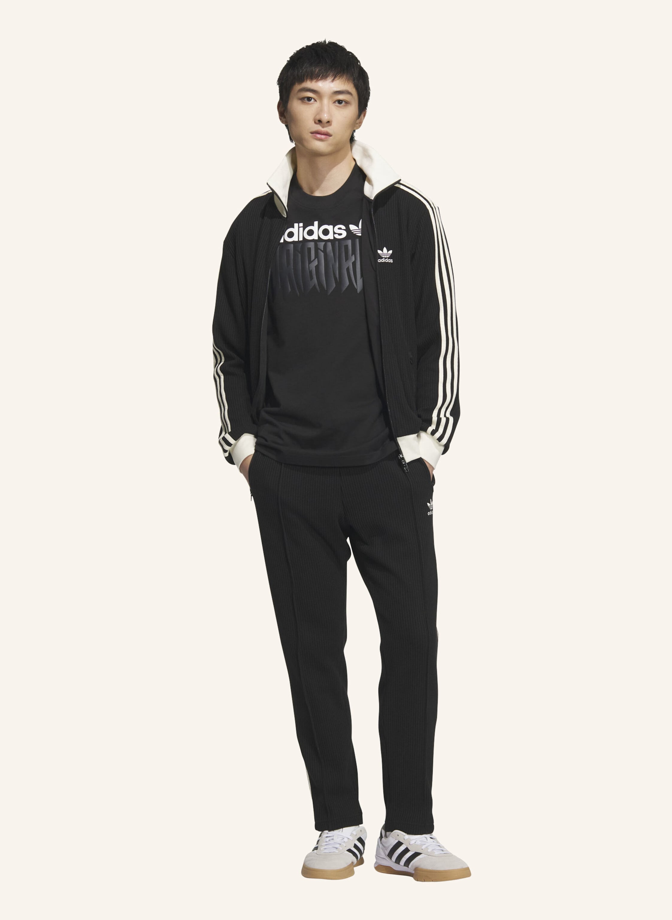 Thumbnail - Adidas Originals Adicolor Classic Originals Jacke (Genderneutral) schwarz