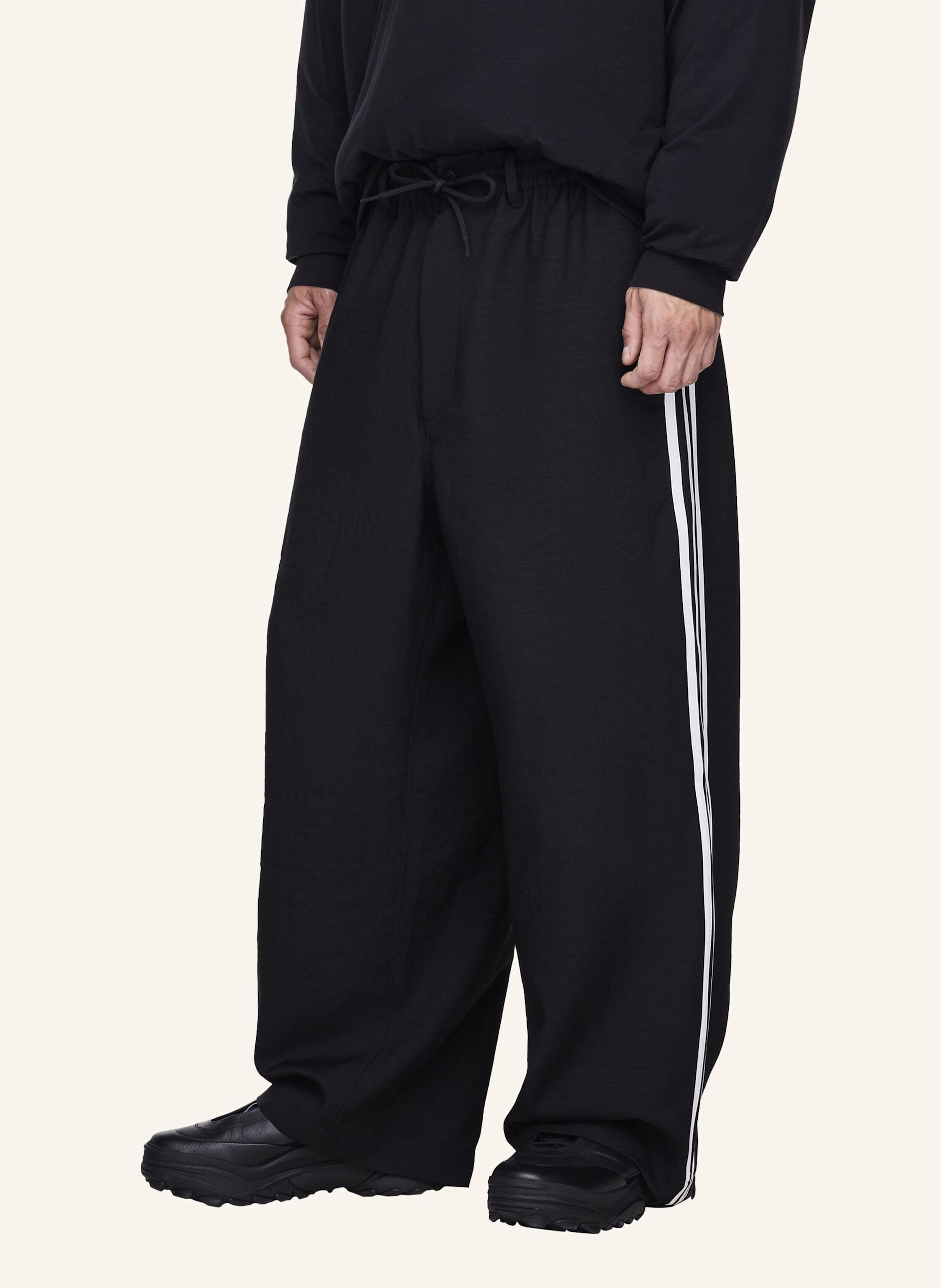 Thumbnail - Y-3 Y-3 Sport Uniform Hose 3-Streifen schwarz