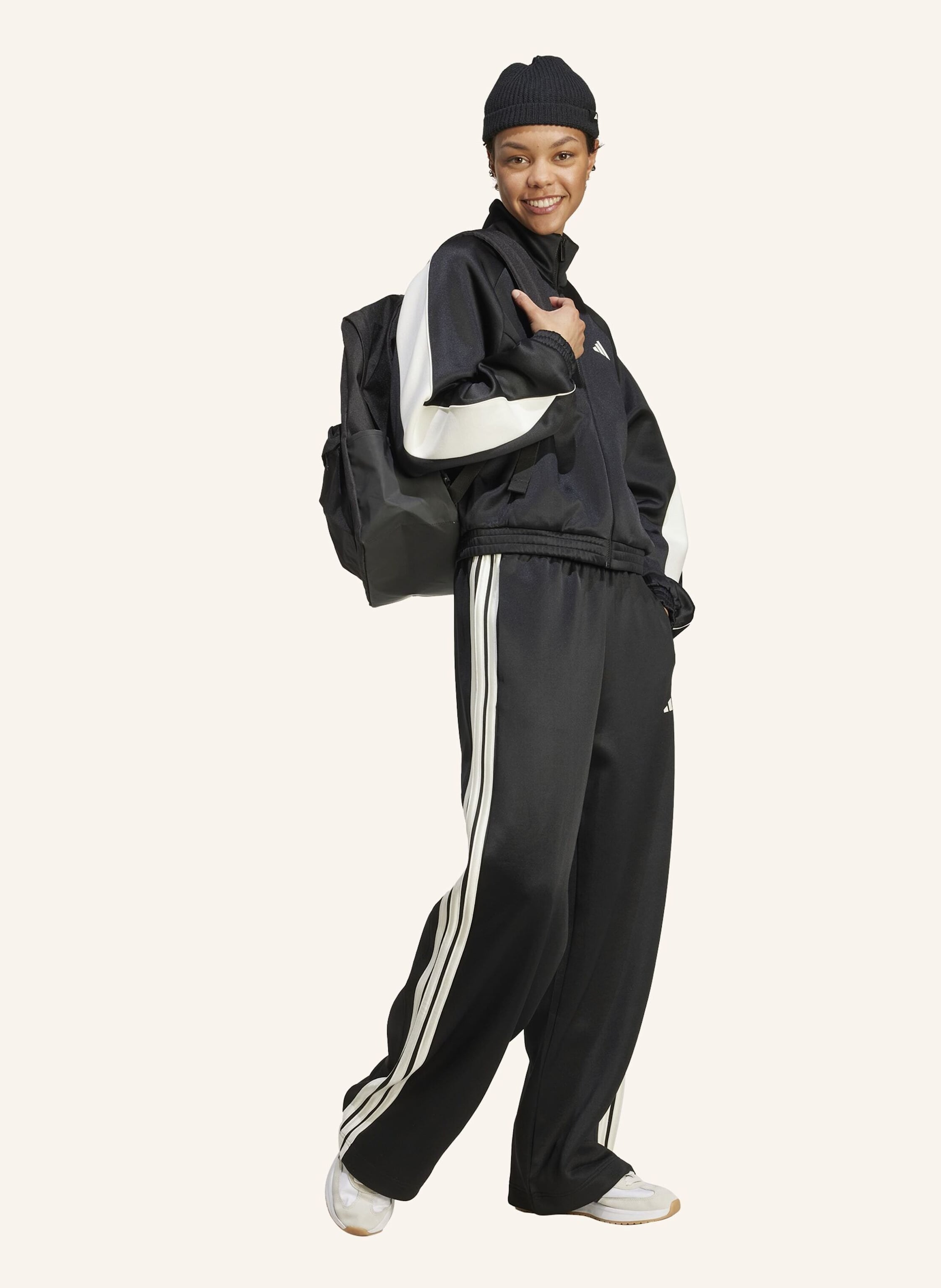 Thumbnail - Adidas Stadium Trainingsjacke schwarz