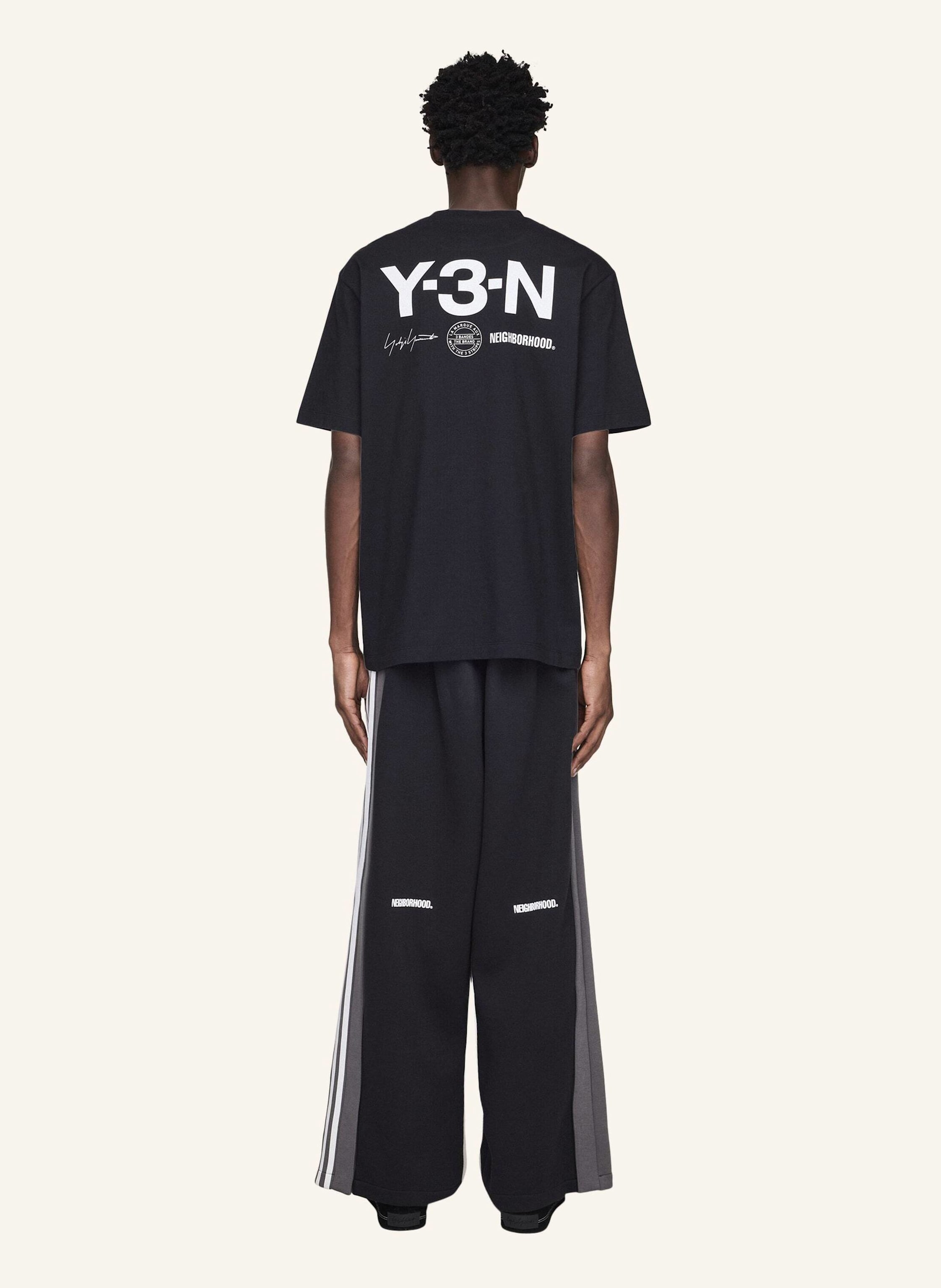Thumbnail - Y-3 Y-3 Nbhd Grafik-T-Shirt schwarz