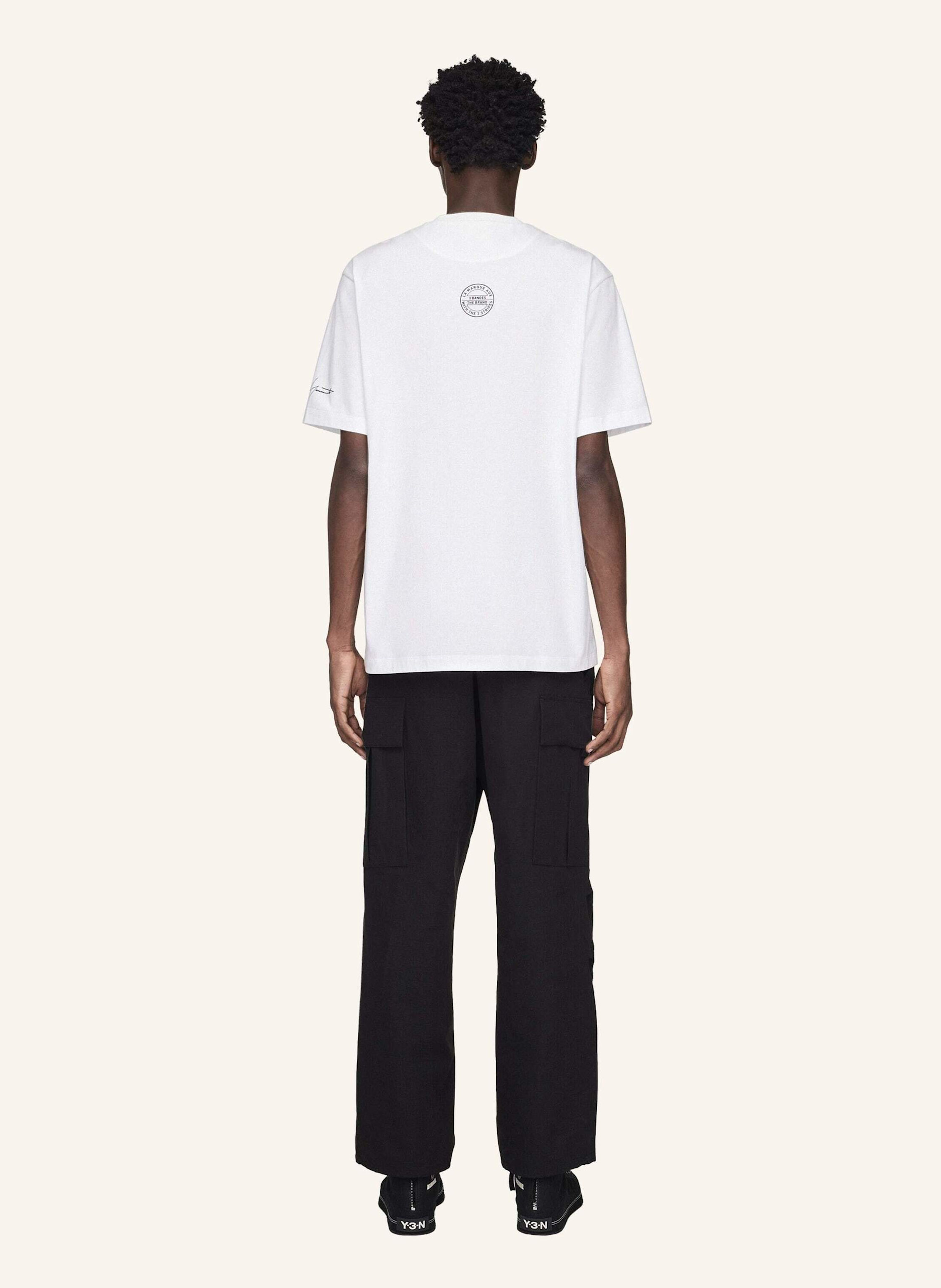 Thumbnail - Y-3 Y-3 Nbhd Logo T-Shirt weiss