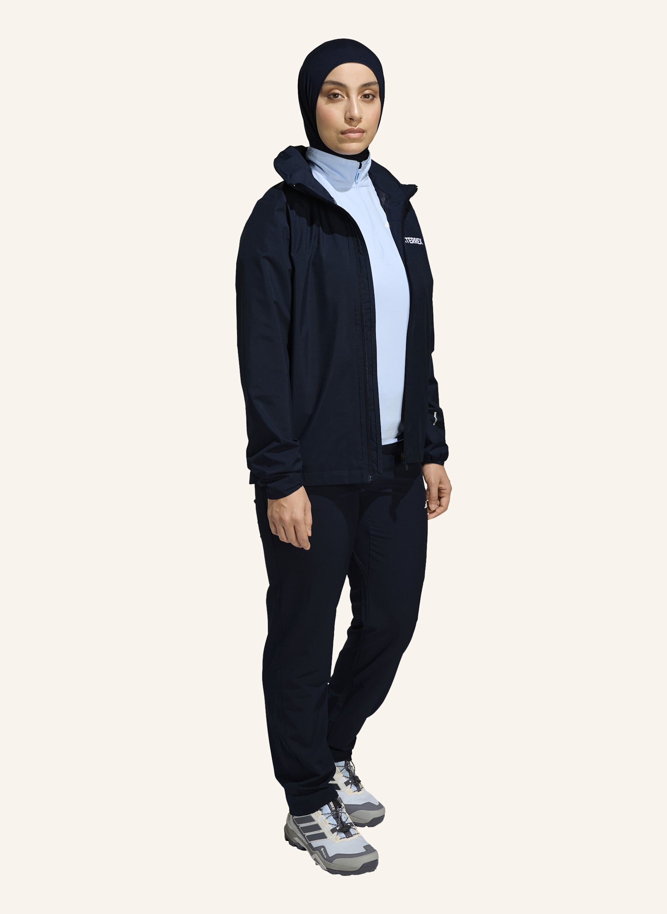 Thumbnail - Adidas Terrex Regenjacke Multi Essentials blau