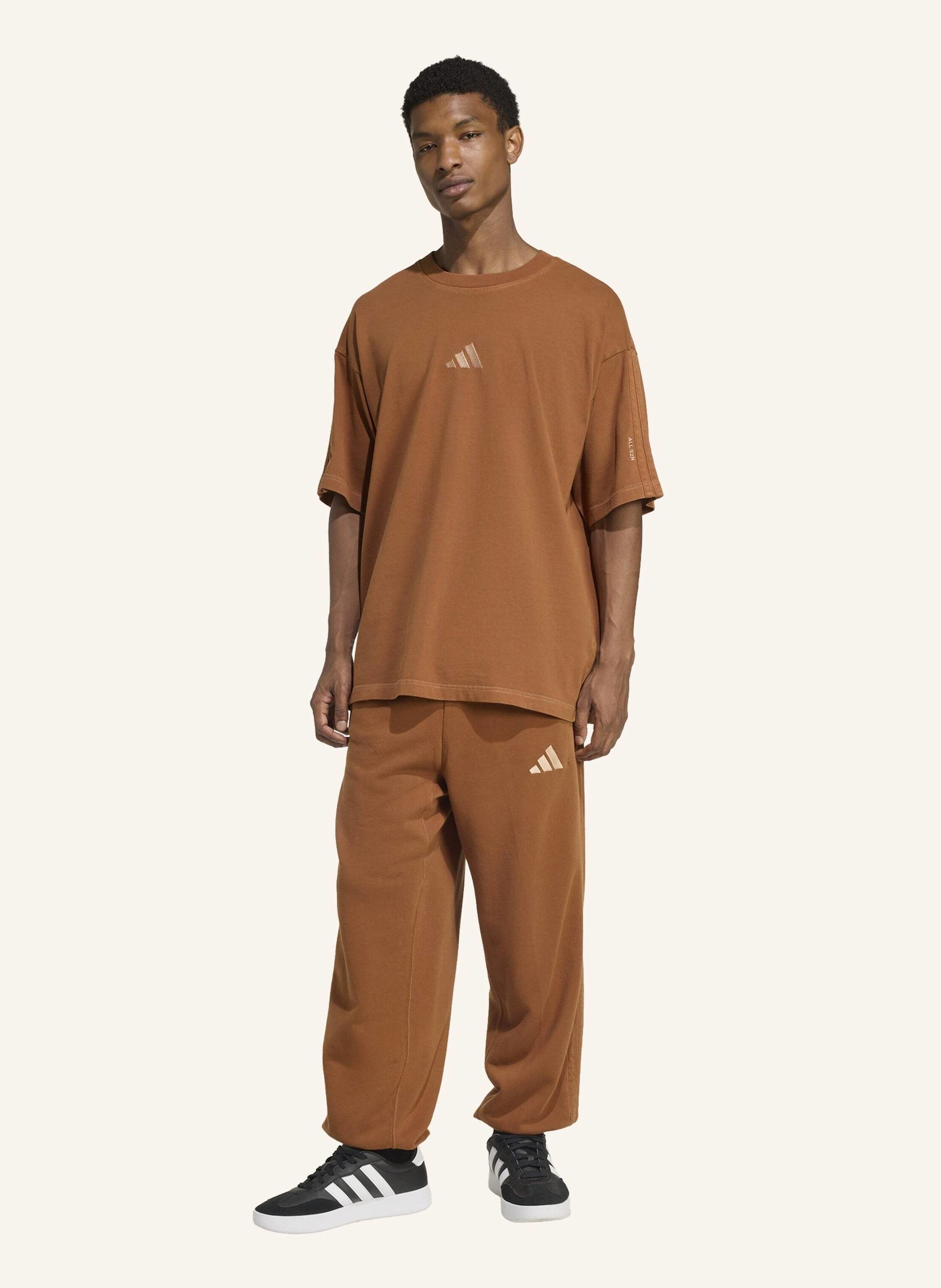 Thumbnail - Adidas T-Shirt All Szn braun