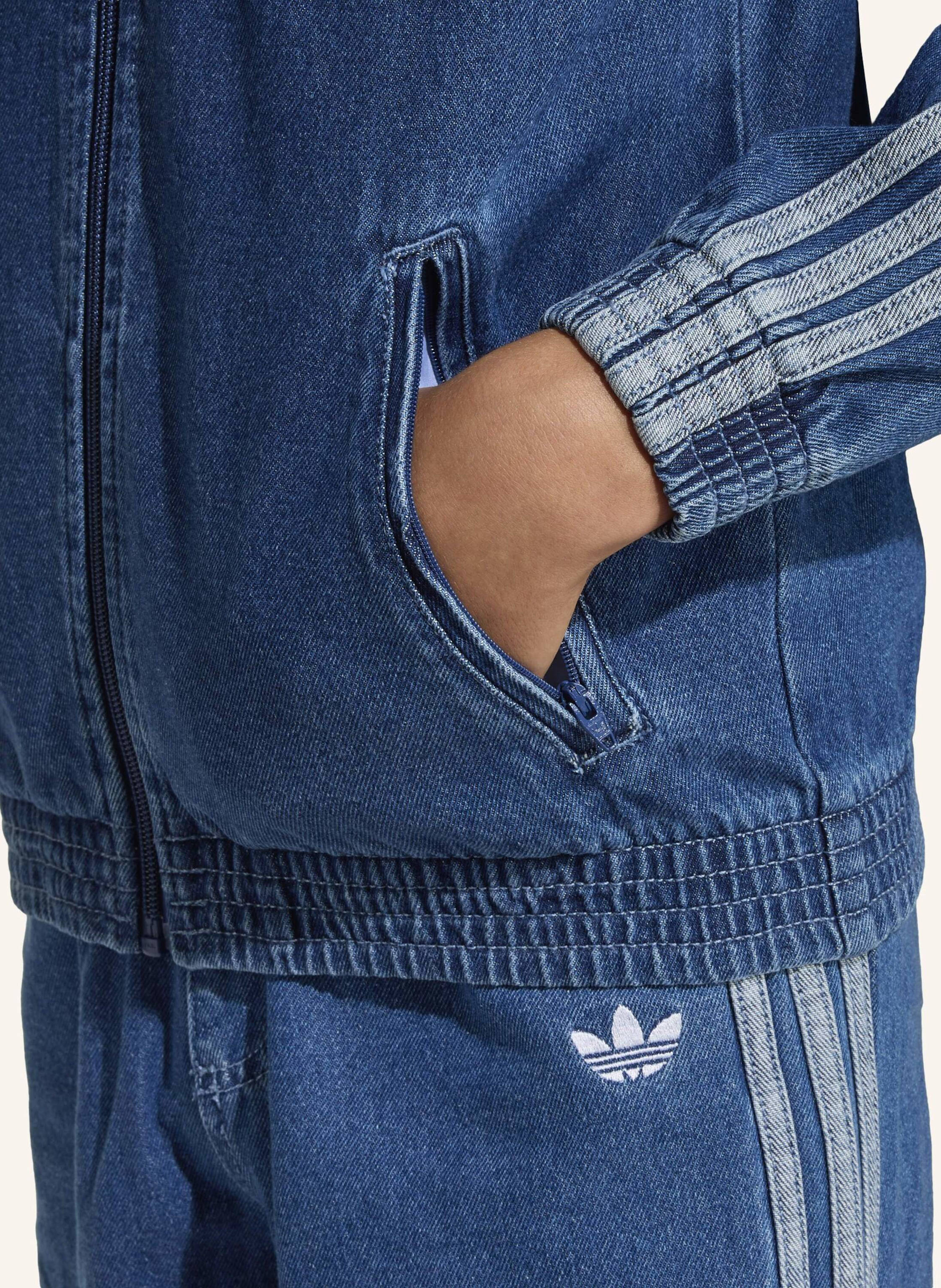 Thumbnail - Adidas Originals Firebird Track Top Aus Denim blau