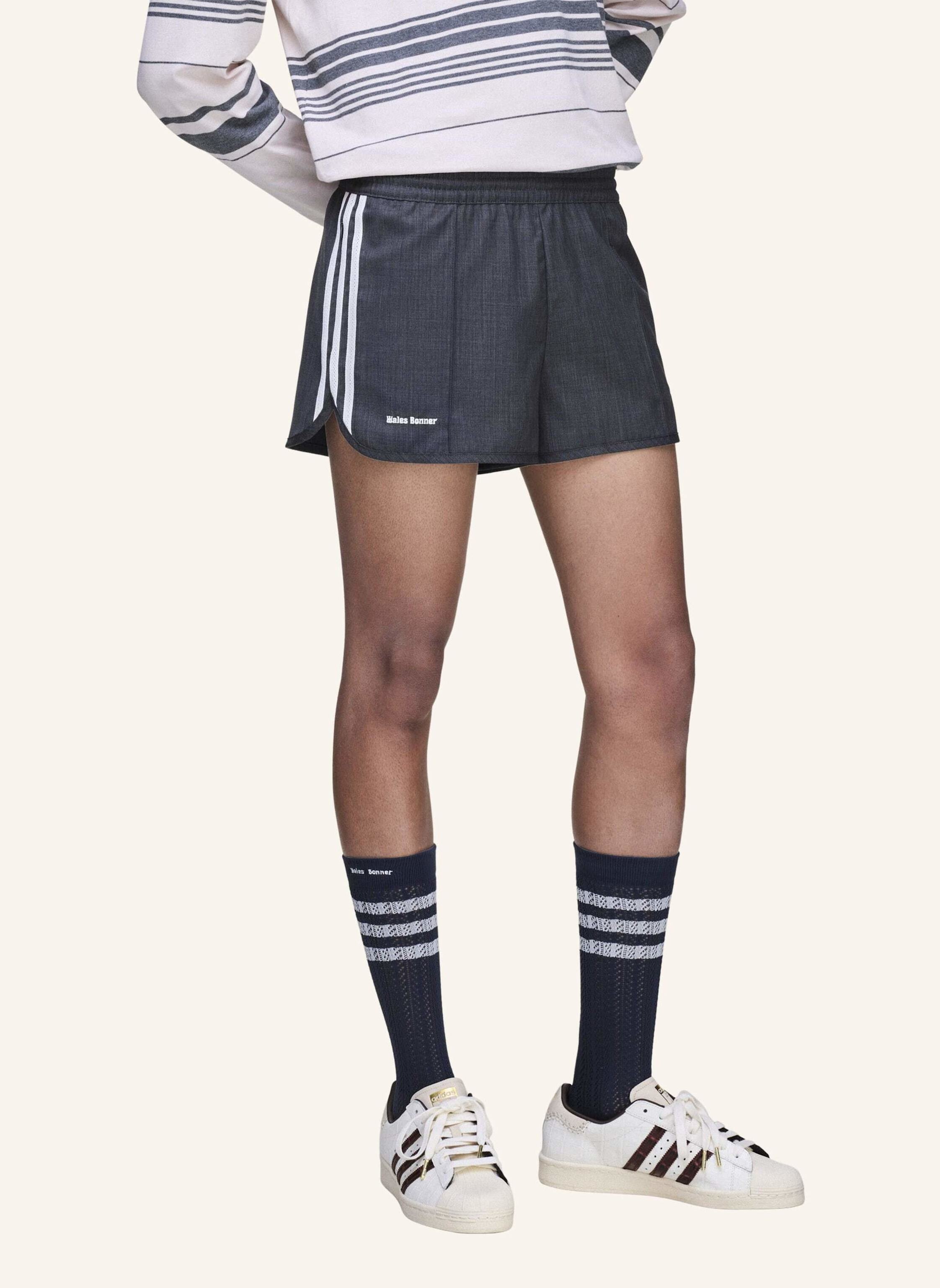 Thumbnail - Adidas Originals Wales Bonner Wollshorts grau