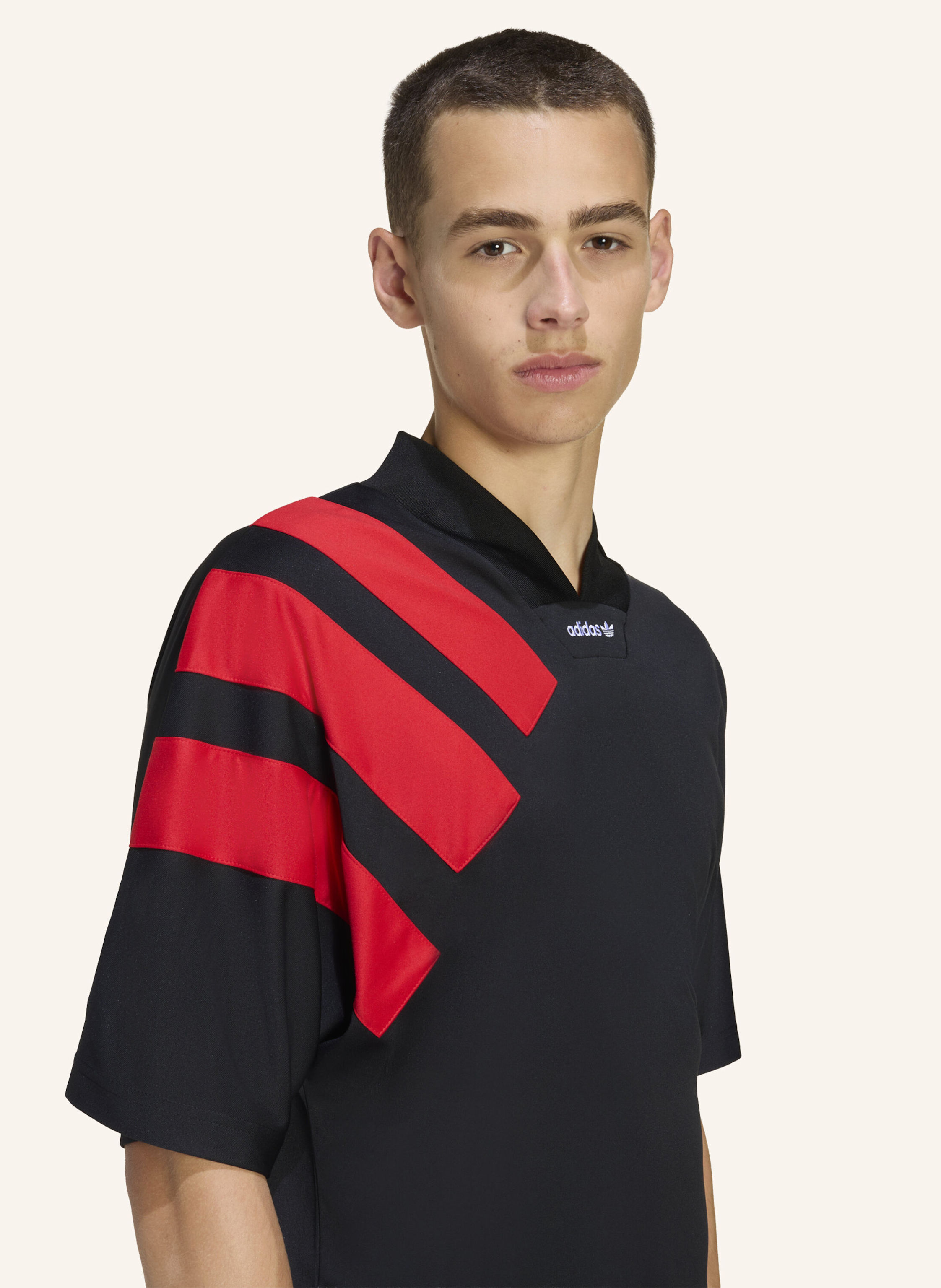 Thumbnail - Adidas Originals Adicolor Blocked Jersey schwarz