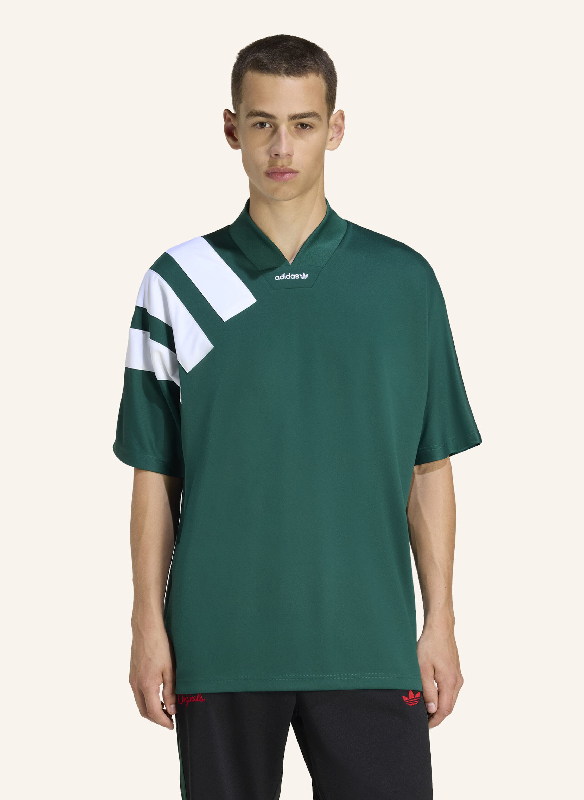 Thumbnail - Adidas Originals Adicolor Blocked Jersey gruen