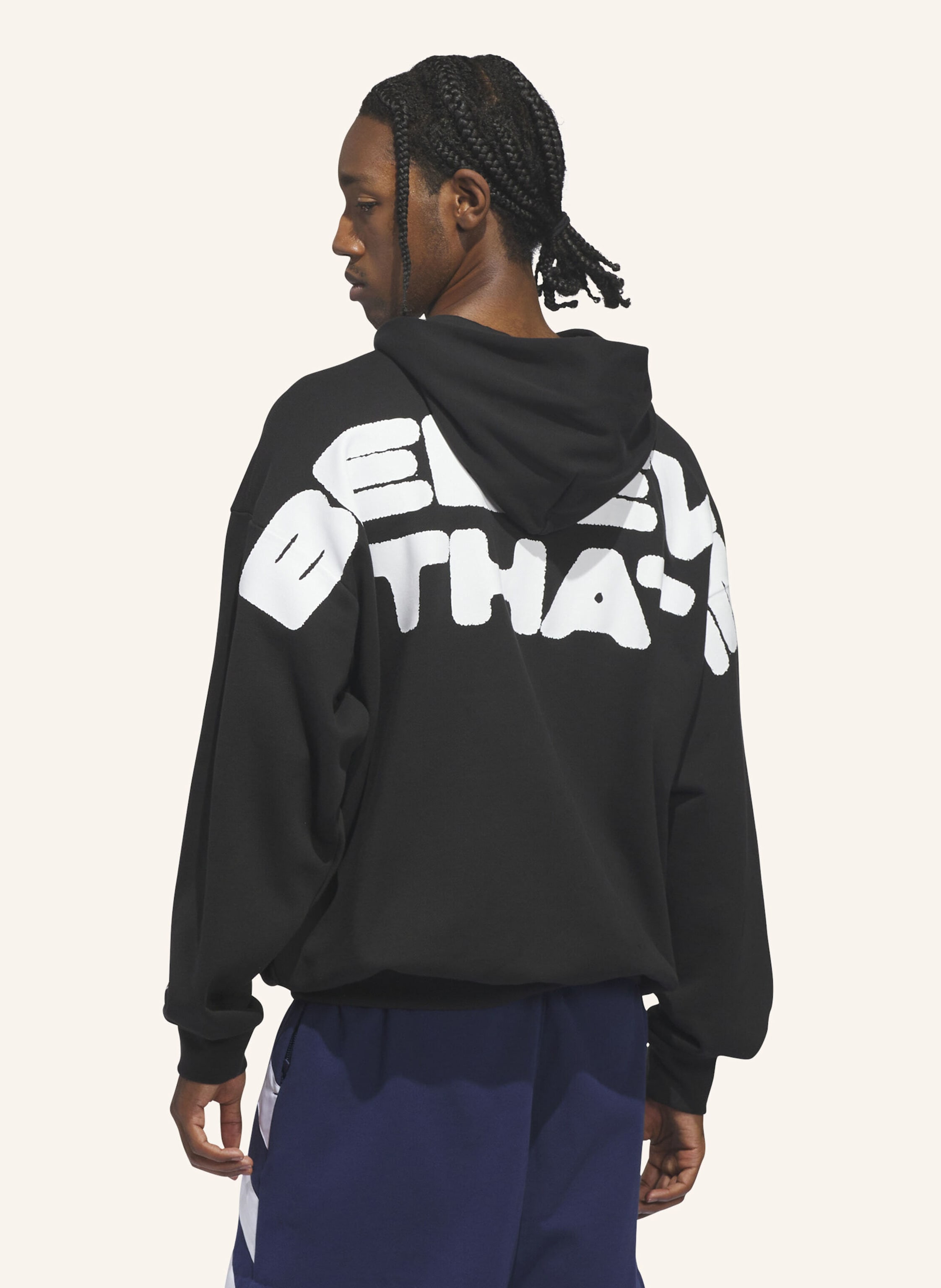 Thumbnail - Adidas Anthony Edwards Believe That Hoodie schwarz