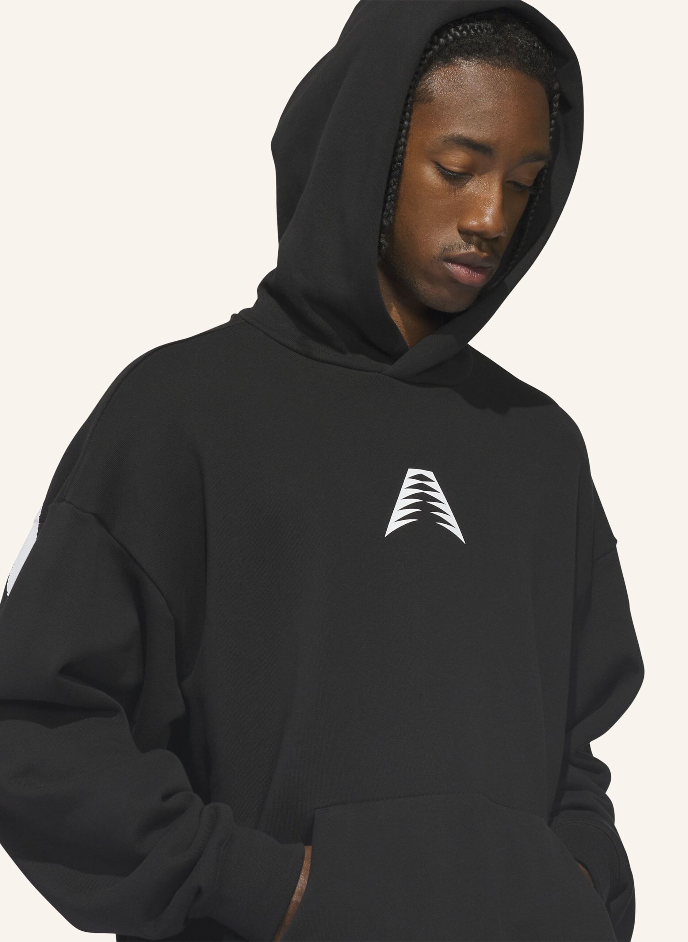 Thumbnail - Adidas Anthony Edwards Believe That Hoodie schwarz